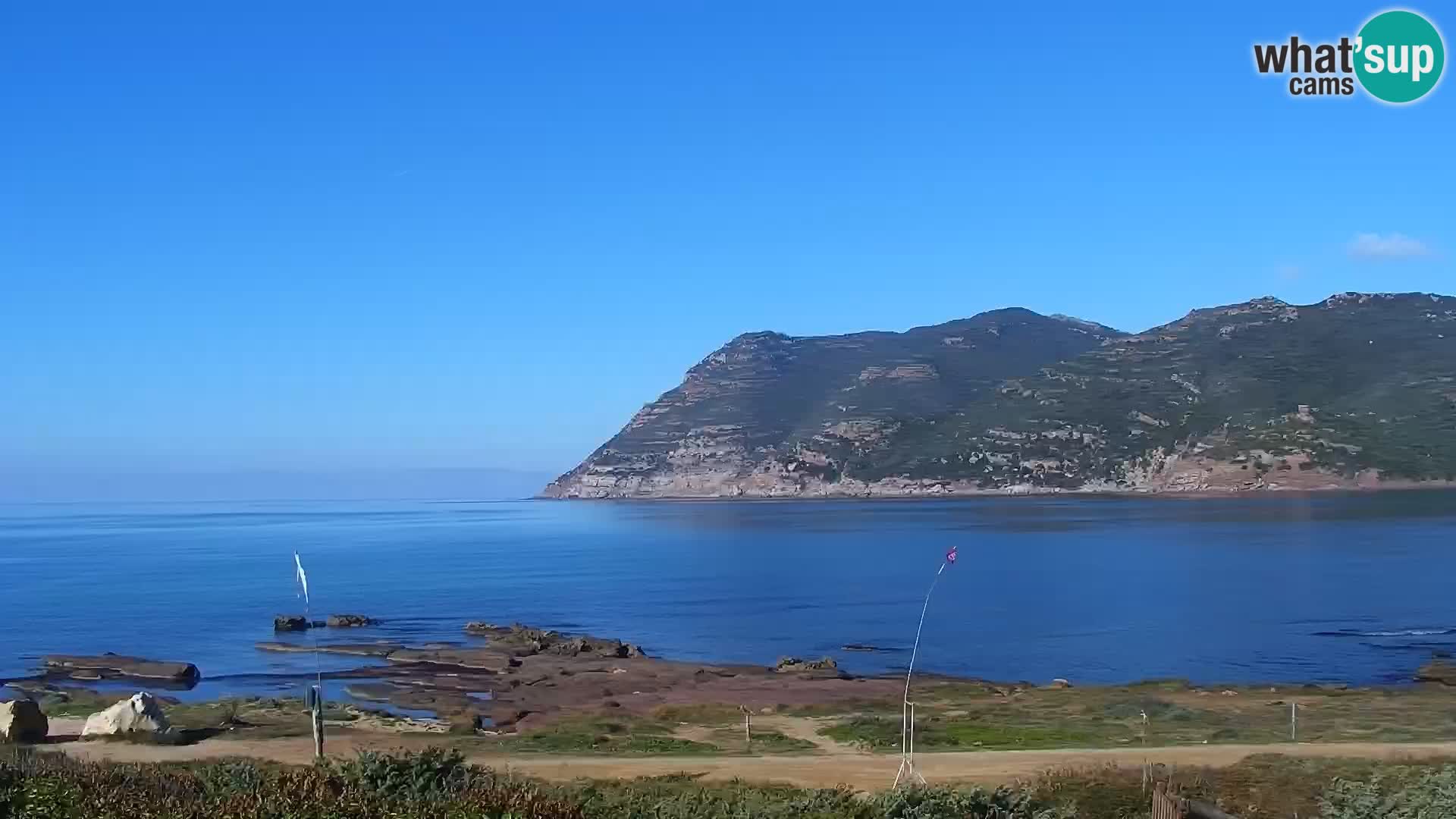 Porto Ferro webcam Sassari – Sardinia beaches Live cam