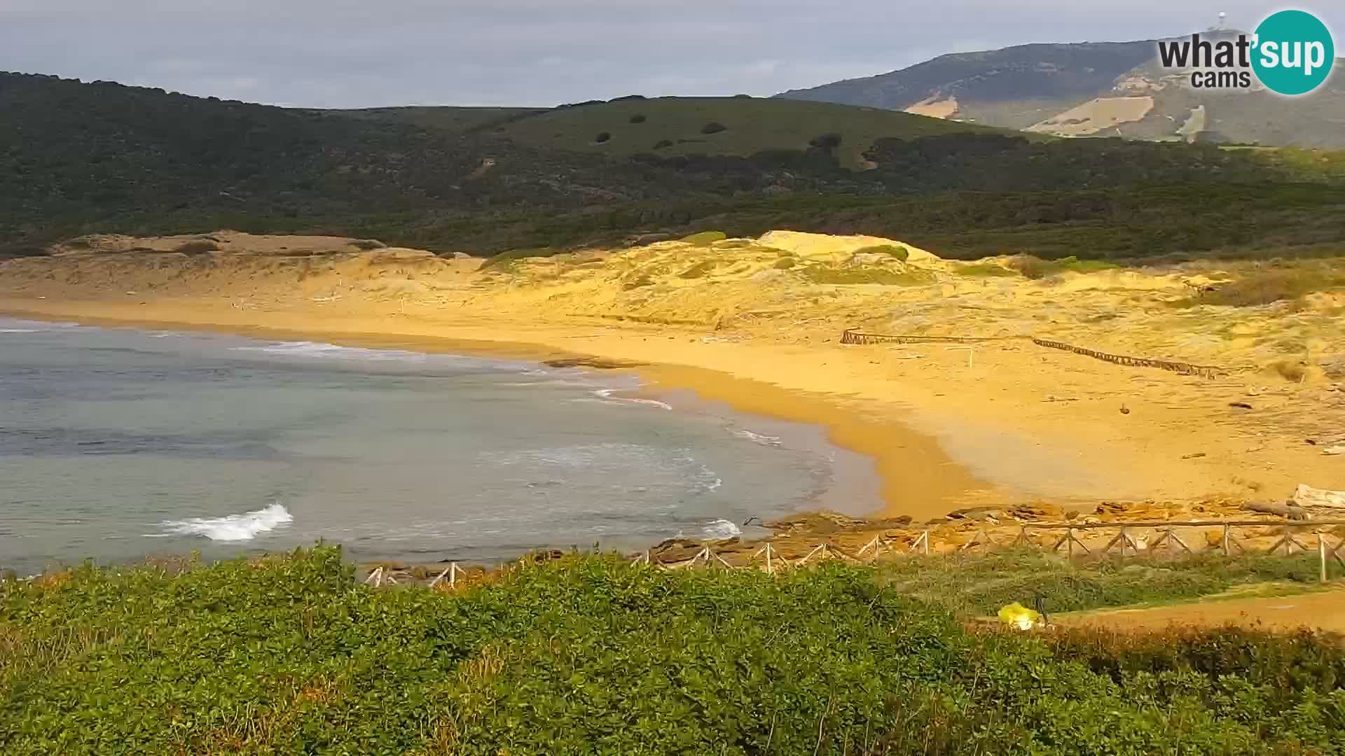 Porto Ferro webcam Sassari – Sardinia beaches Live cam