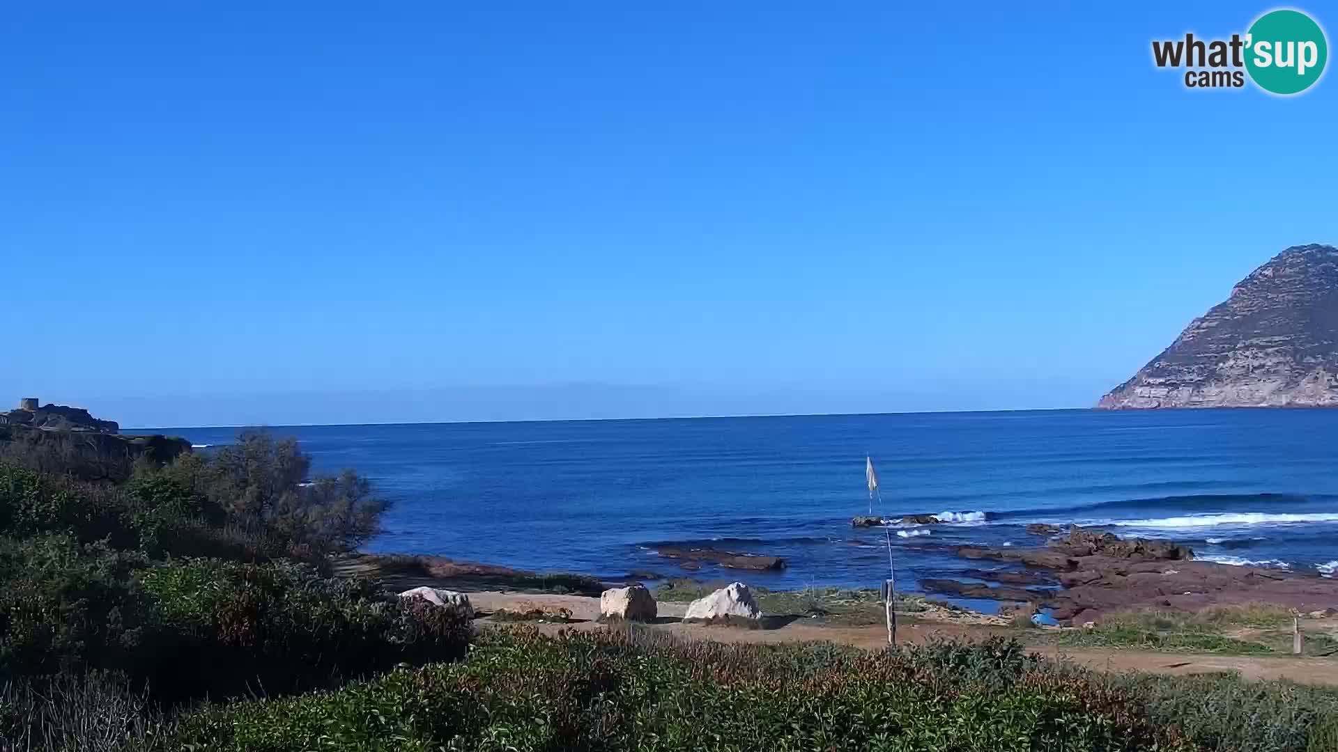 Porto Ferro webcam Sassari – Sardinia beaches Live cam