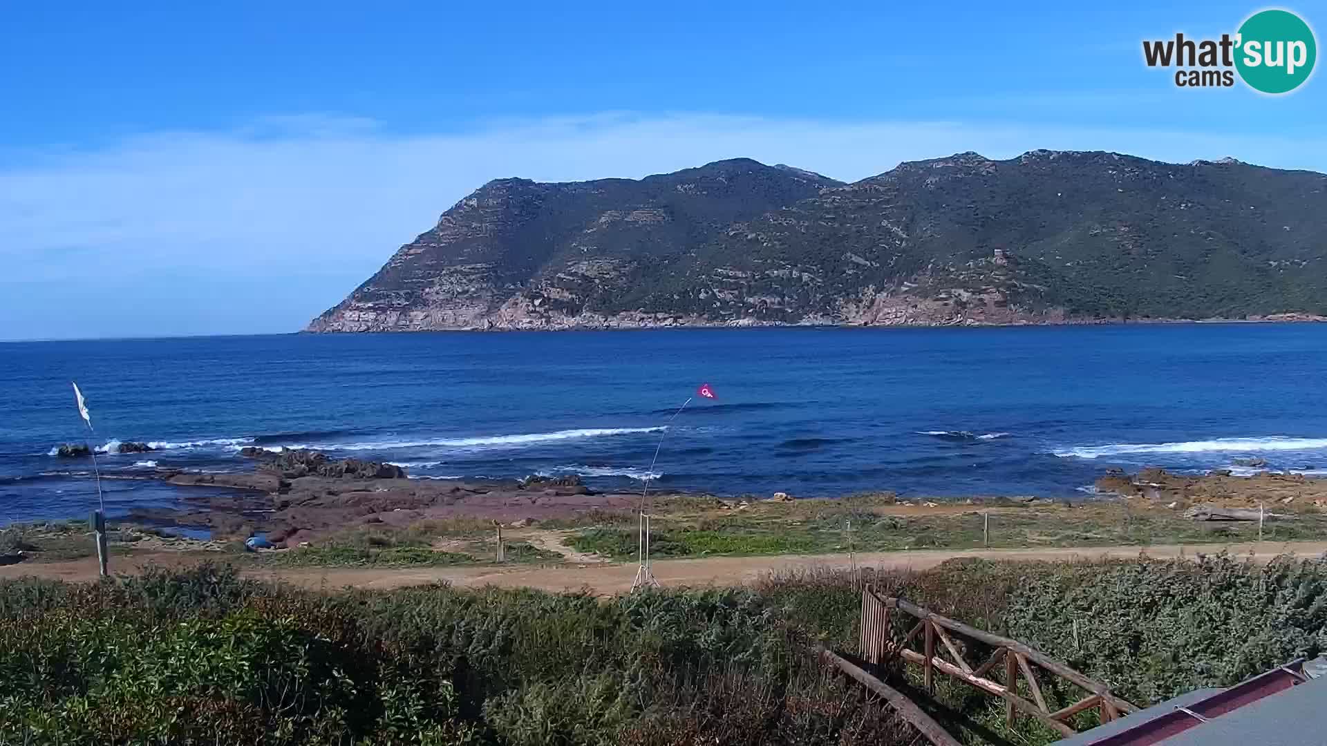 Porto Ferro webcam Sassari – Sardinia beaches Live cam