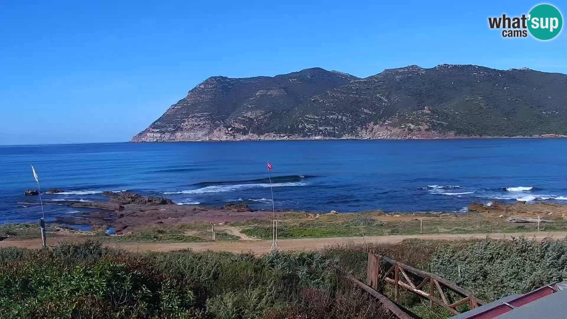 Porto Ferro webcam Sassari – Sardinia beaches Live cam