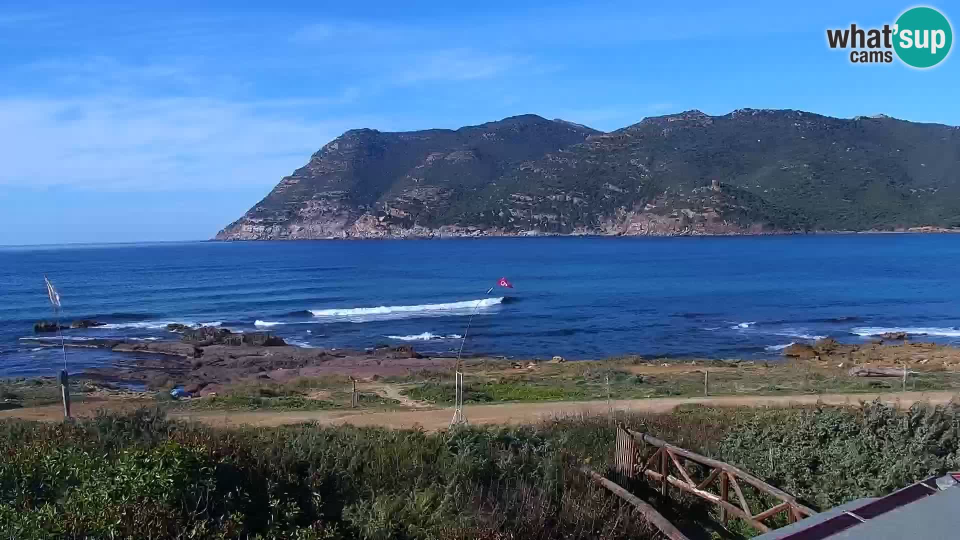 Porto Ferro webcam Sassari – Sardinia beaches Live cam