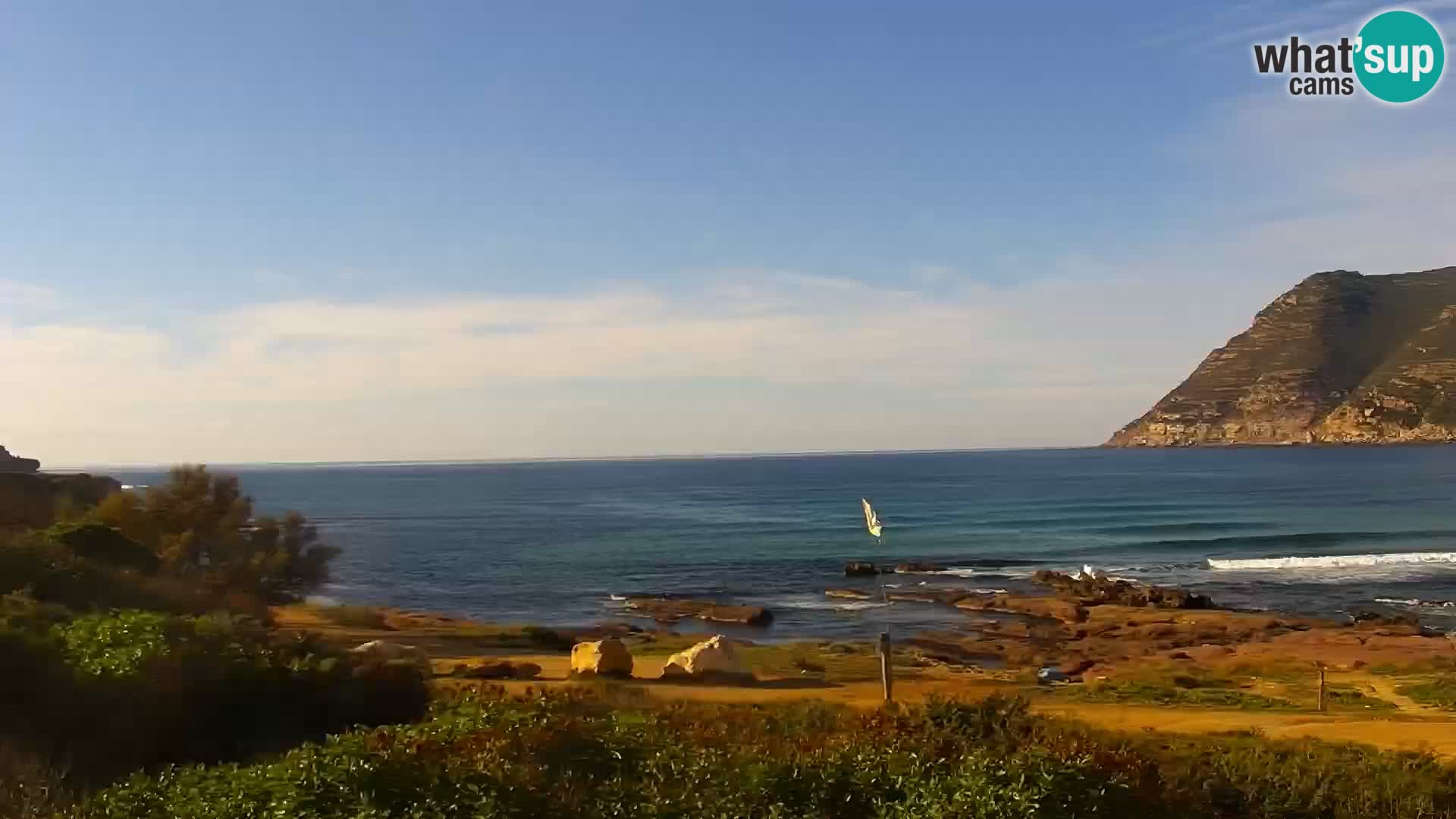 Porto Ferro webcam Sassari – Sardinia beaches Live cam