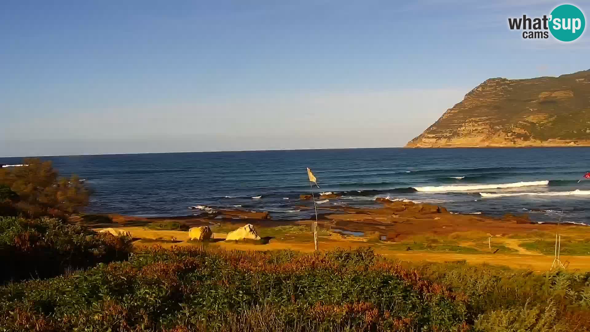 Porto Ferro webcam Sassari – playas de Cerdeña Live cam