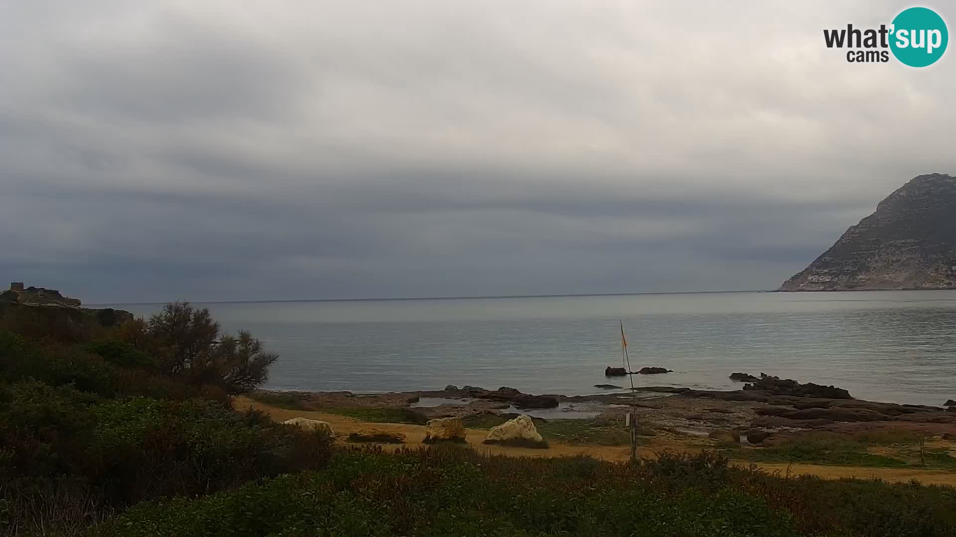 Web kamera Porto Ferro Sassari – plaže na Sardiniji u živo