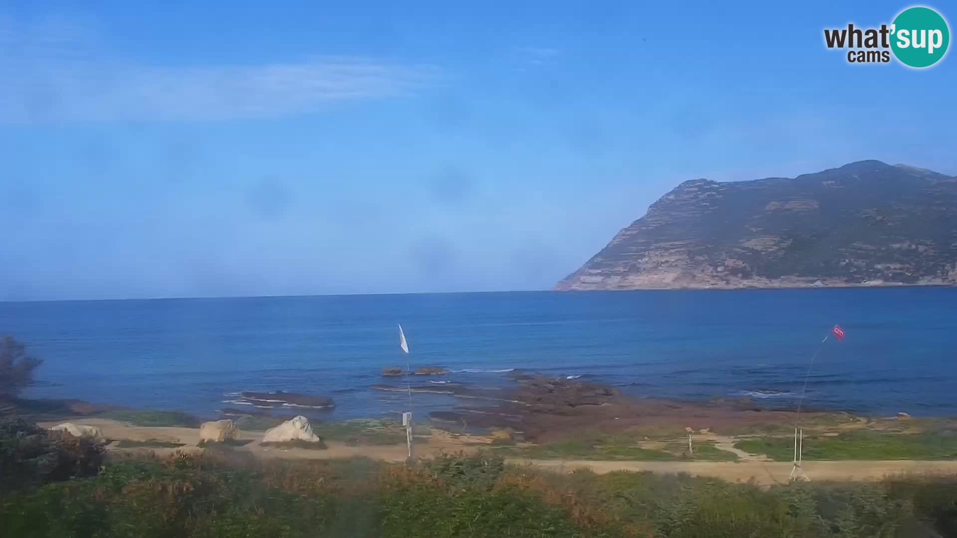 Porto Ferro webcam Sassari – Plages de Sardaigne Live cam