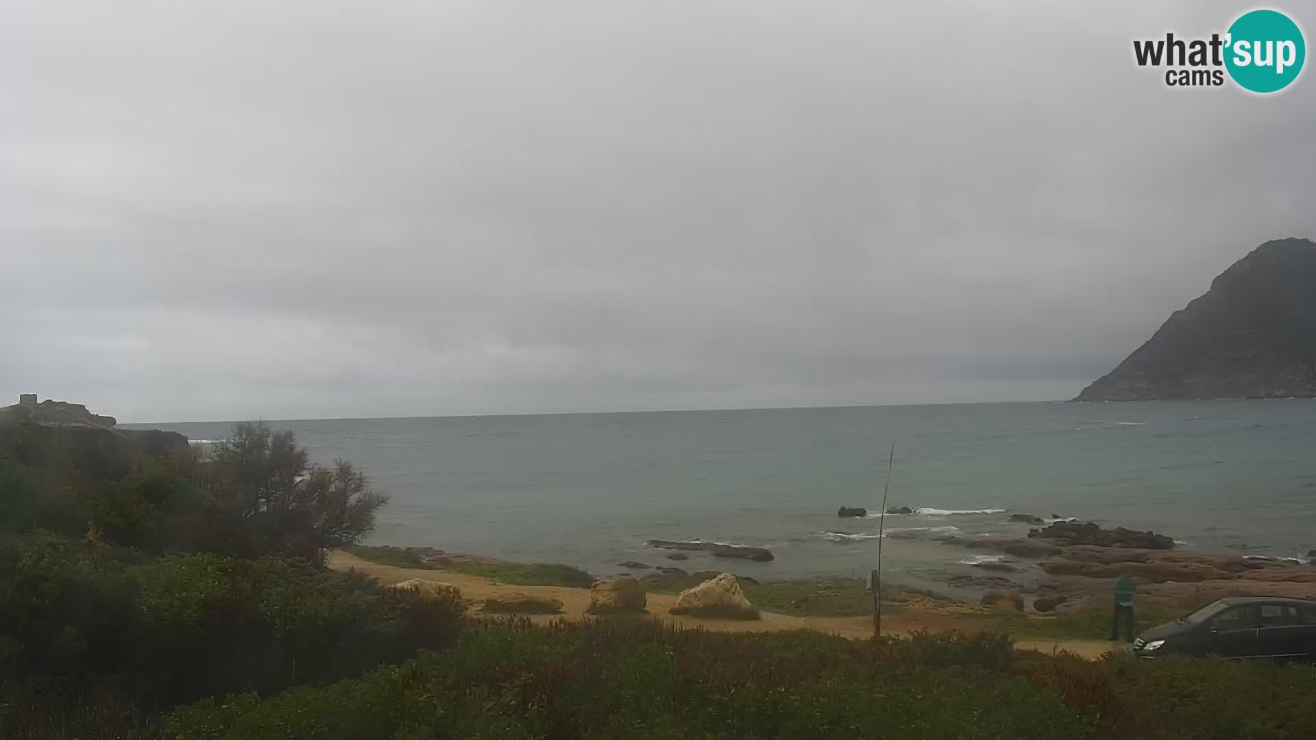 Porto Ferro webcam Sassari – Sardinia beaches Live cam