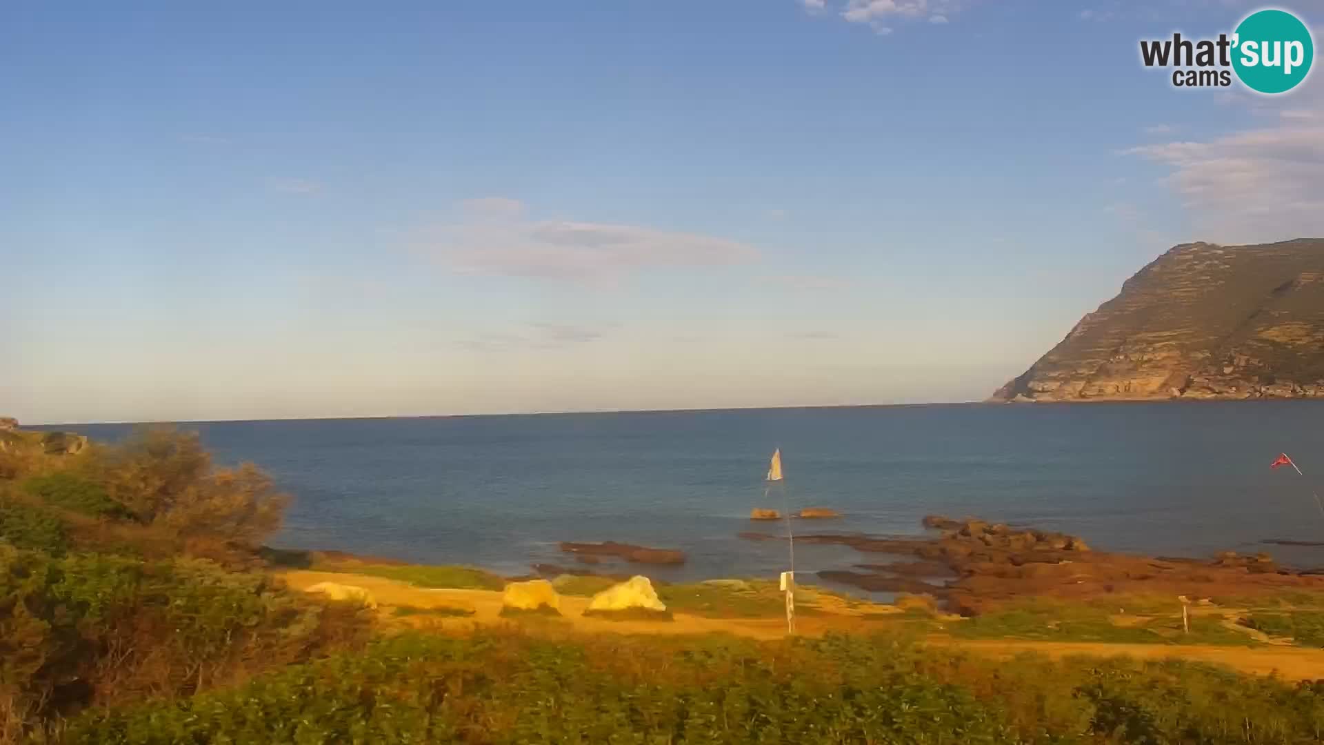 Porto Ferro webcam Sassari – playas de Cerdeña Live cam