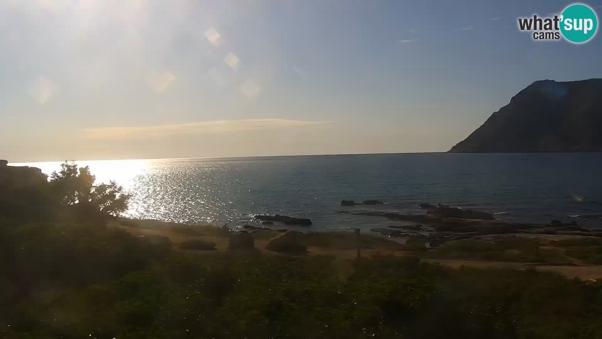 Porto Ferro webcam Sassari – Sardinia beaches Live cam