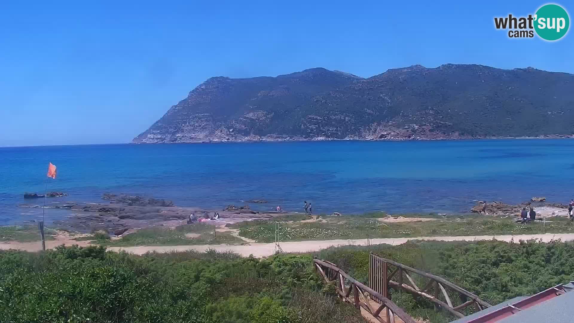 Porto Ferro webcam Sassari – Sardinia beaches Live cam