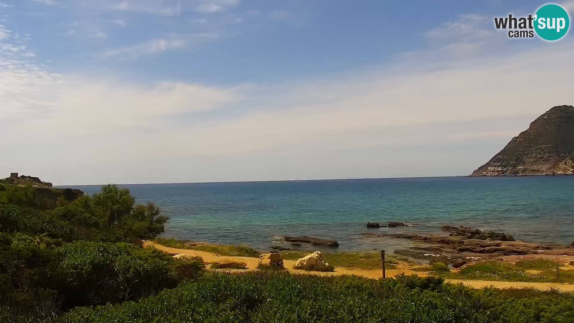 Porto Ferro webcam Sassari – playas de Cerdeña Live cam