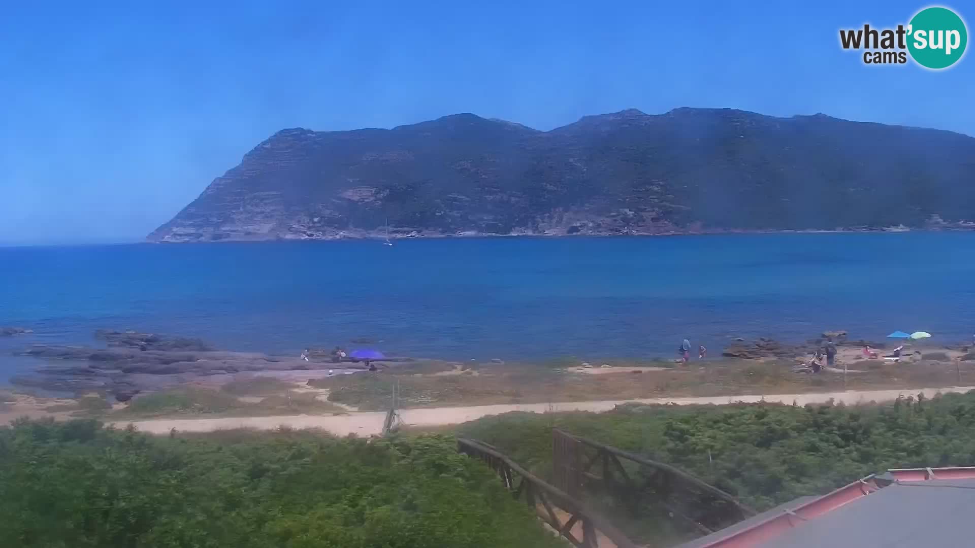 Porto Ferro webcam Sassari – Sardinia beaches Live cam