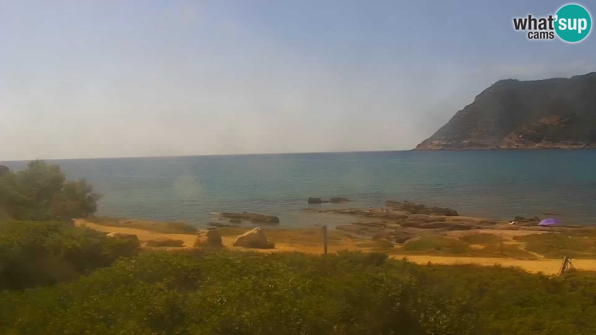 Porto Ferro webcam Sassari – Sardinia beaches Live cam