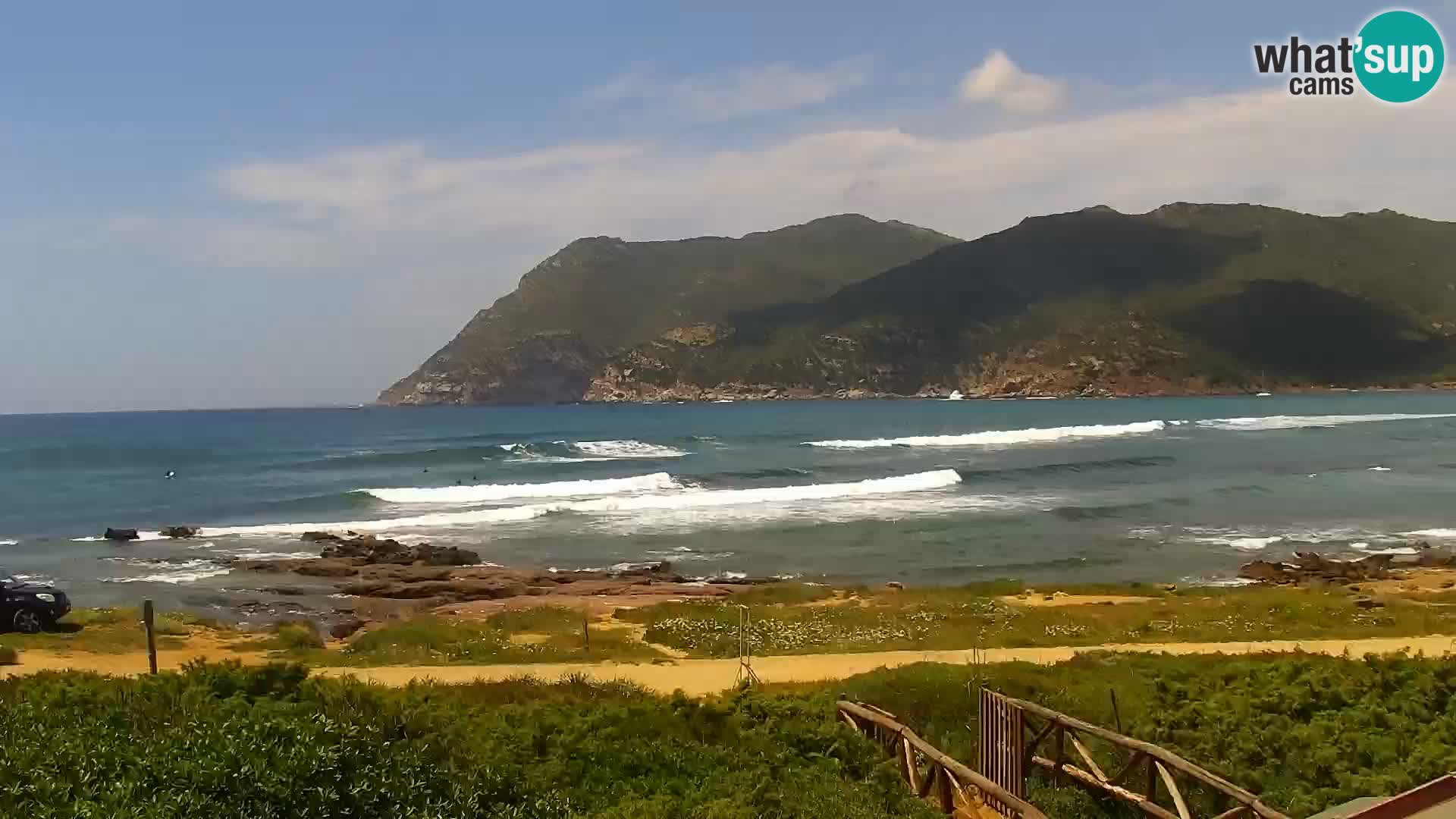 Web kamera Porto Ferro Sassari – plaže na Sardiniji u živo