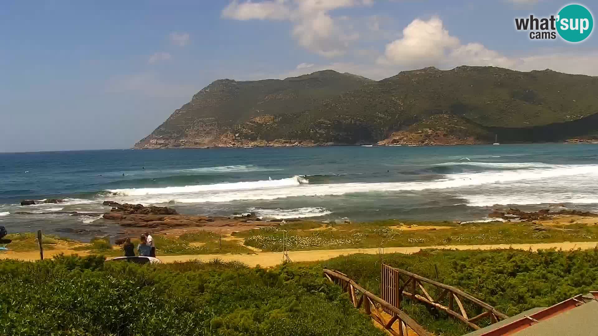 Spletna kamera Porto Ferro Sassari – plaže na Sardiniji v živo