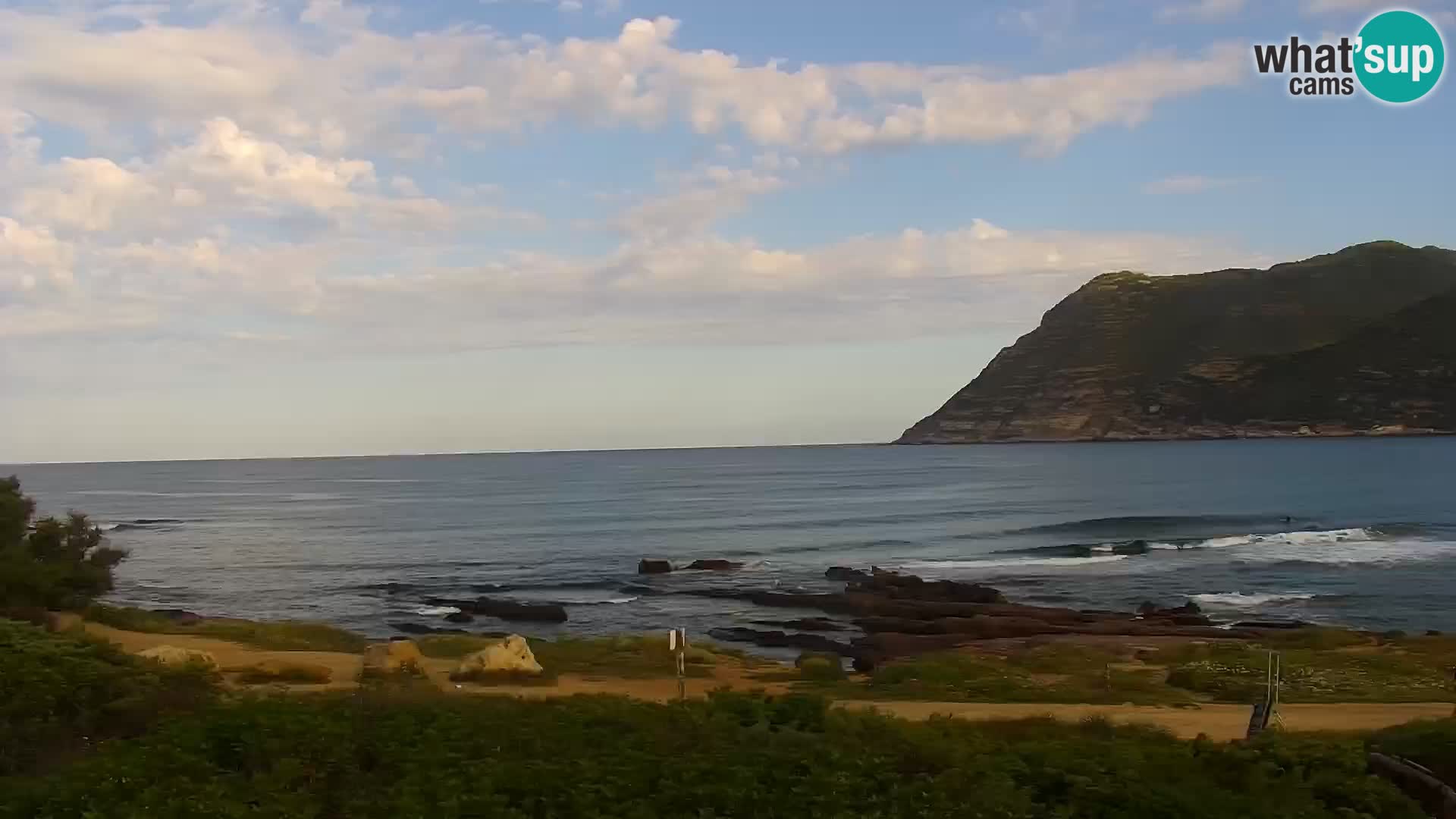 Porto Ferro webcam Sassari – Sardinia beaches Live cam