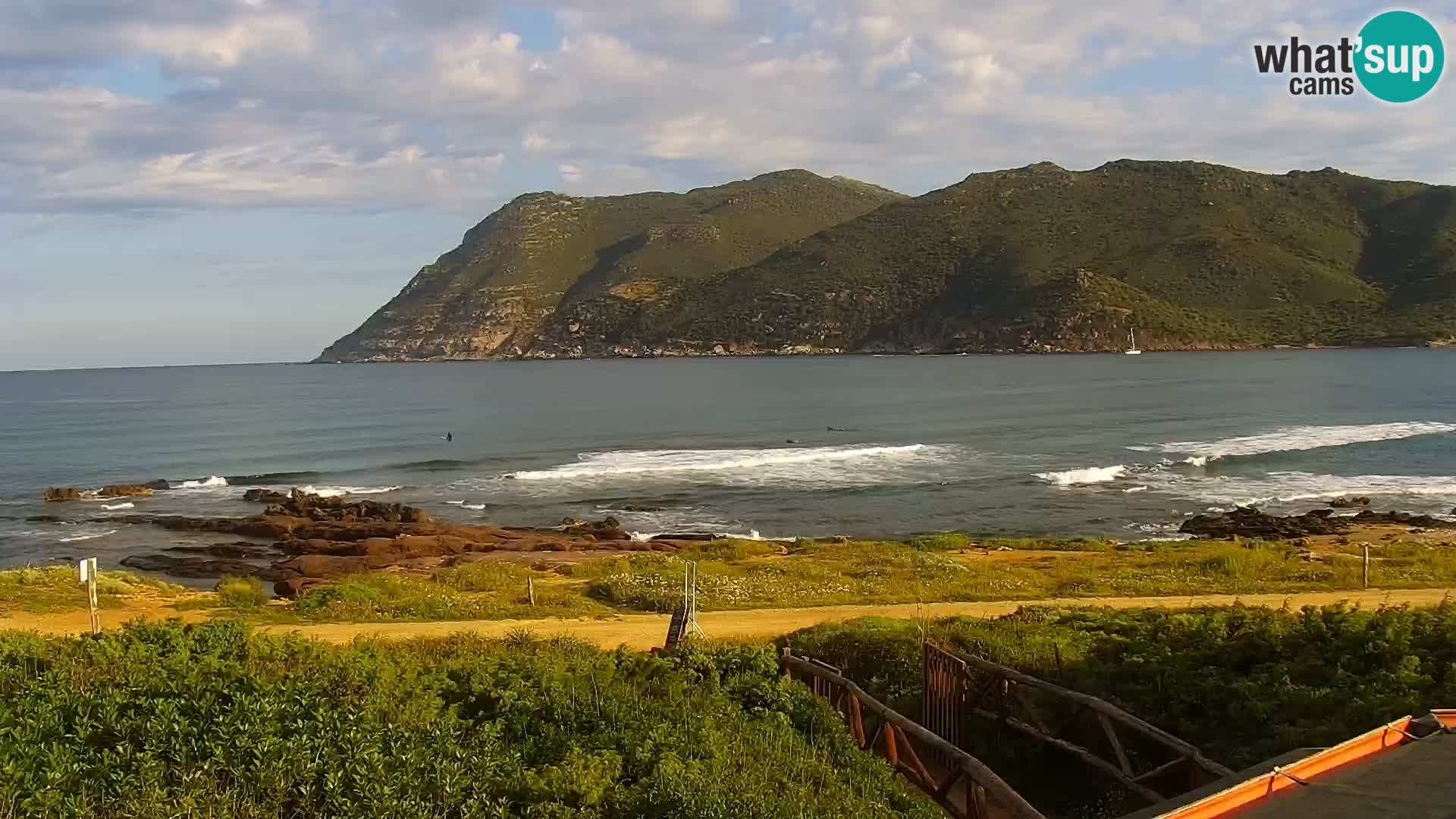Porto Ferro webcam Sassari – Sardinia beaches Live cam