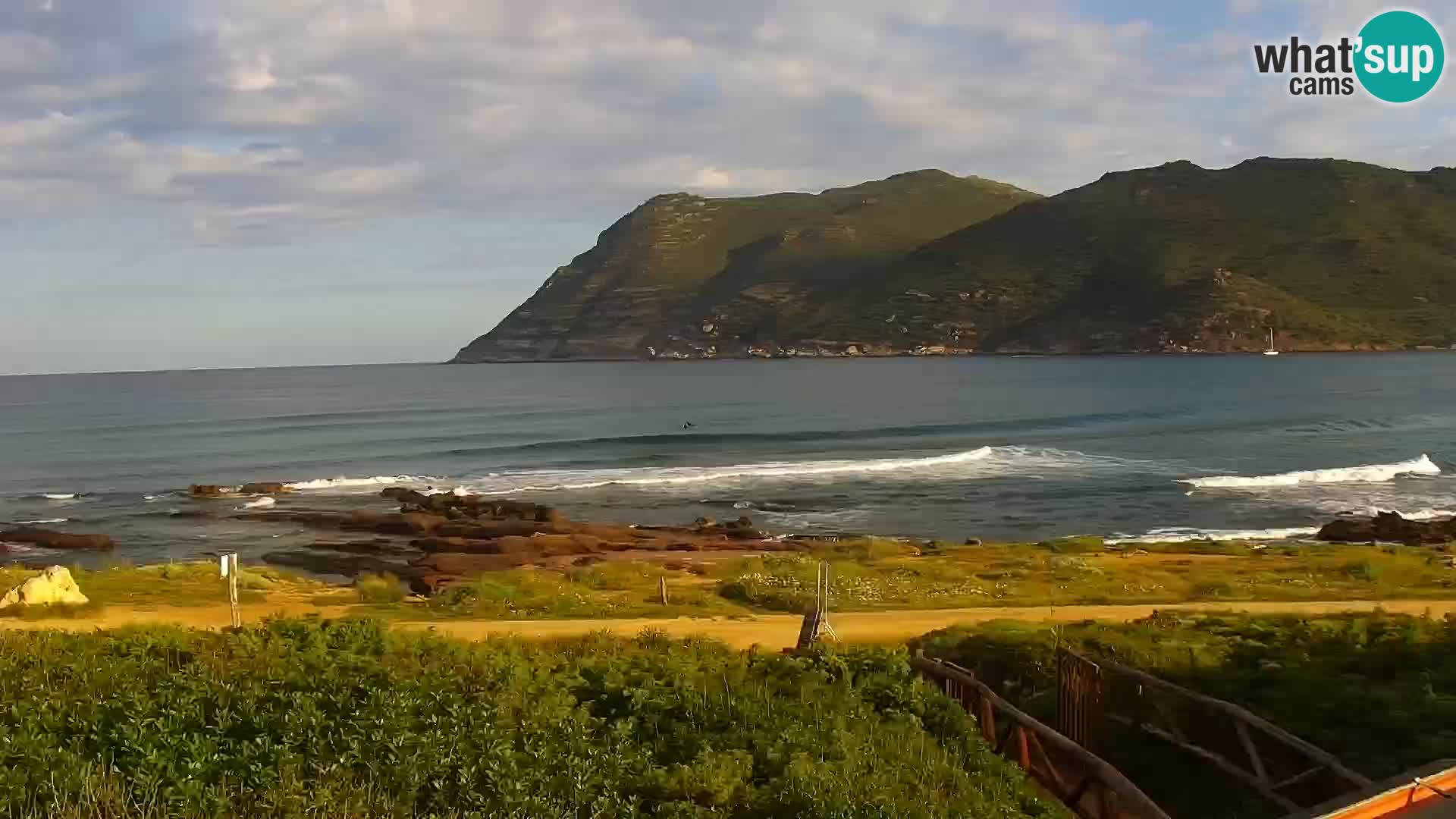 Porto Ferro webcam Sassari – Sardinia beaches Live cam