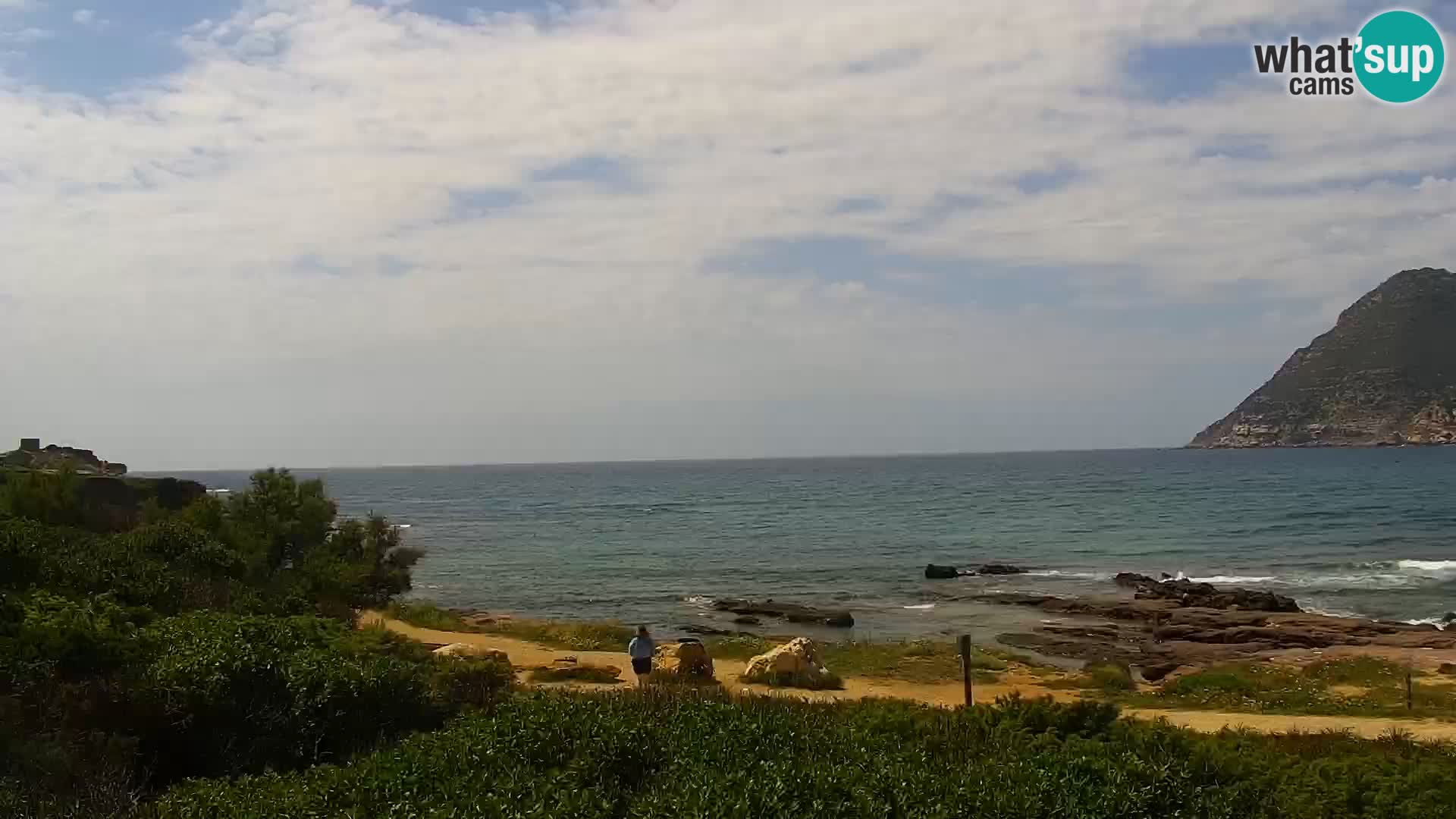 Porto Ferro webcam Sassari – playas de Cerdeña Live cam