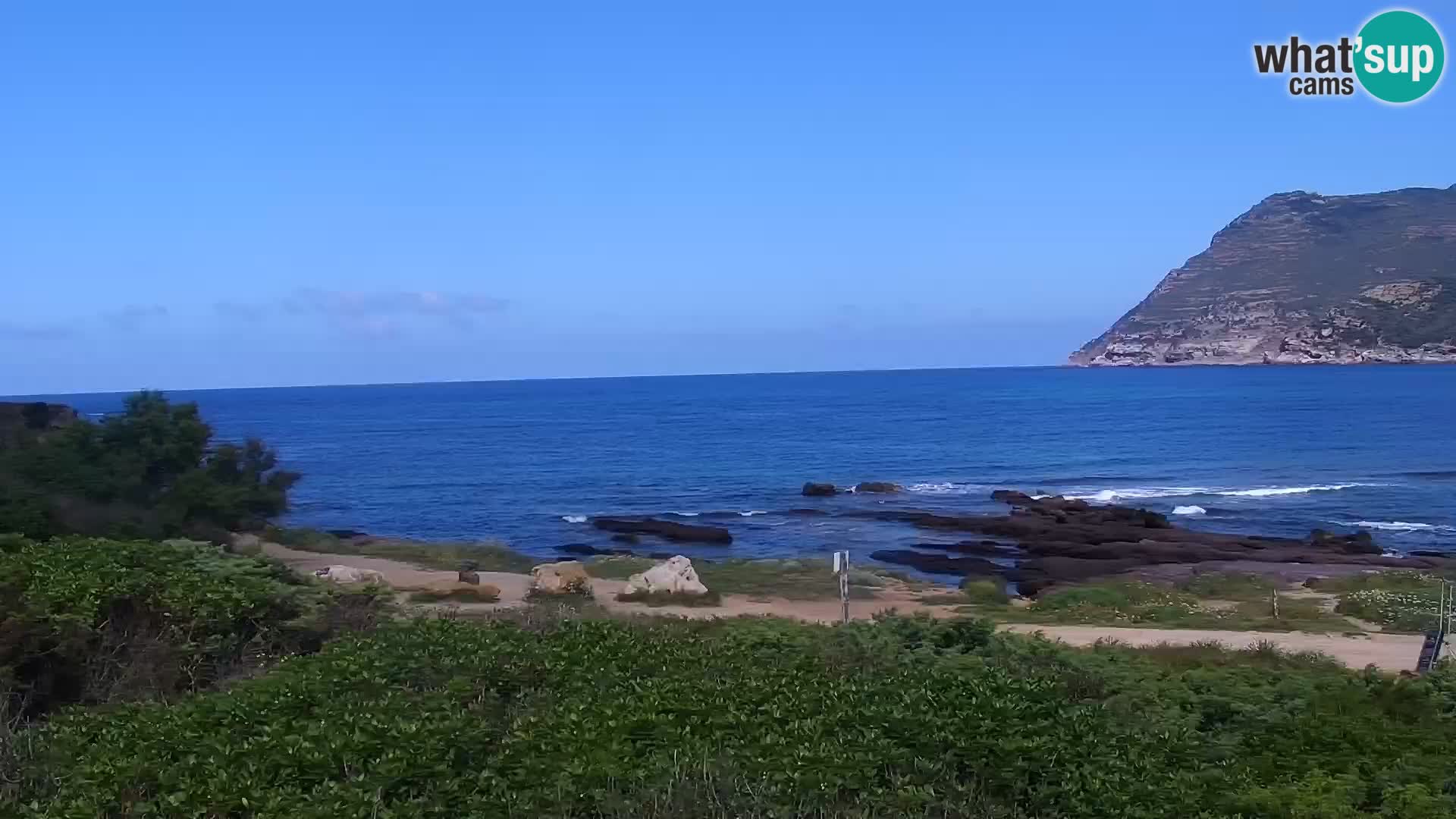 Porto Ferro webcam Sassari – playas de Cerdeña Live cam