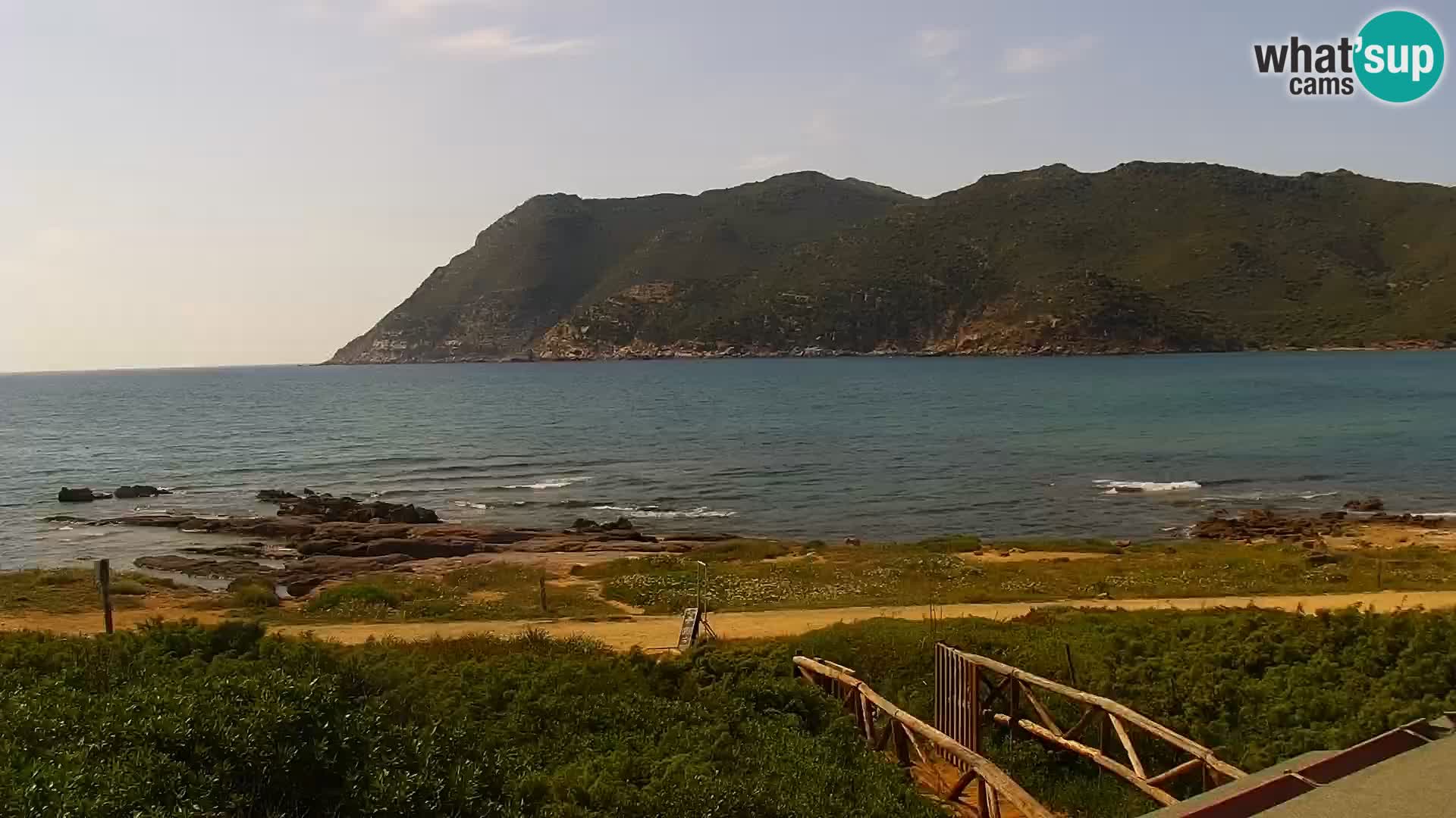 Porto Ferro webcam Sassari – Sardinia beaches Live cam