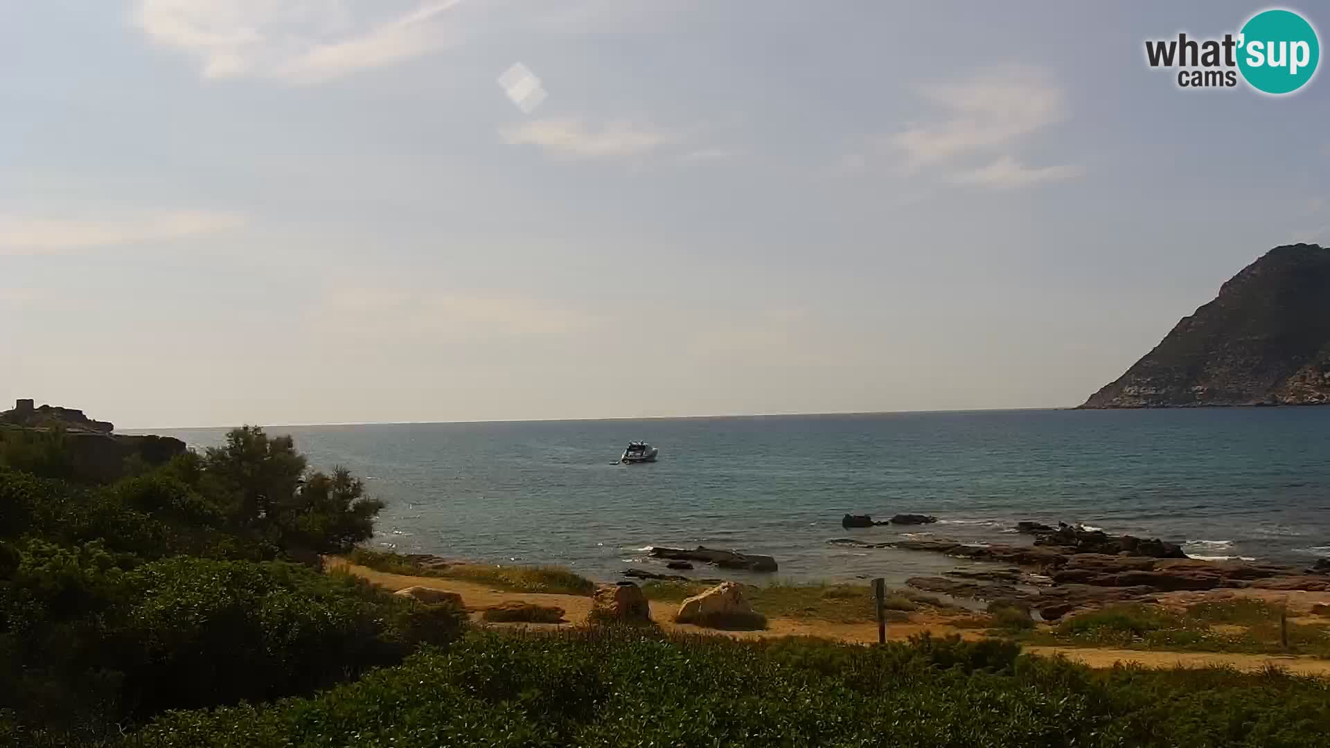 Spletna kamera Porto Ferro Sassari – plaže na Sardiniji v živo