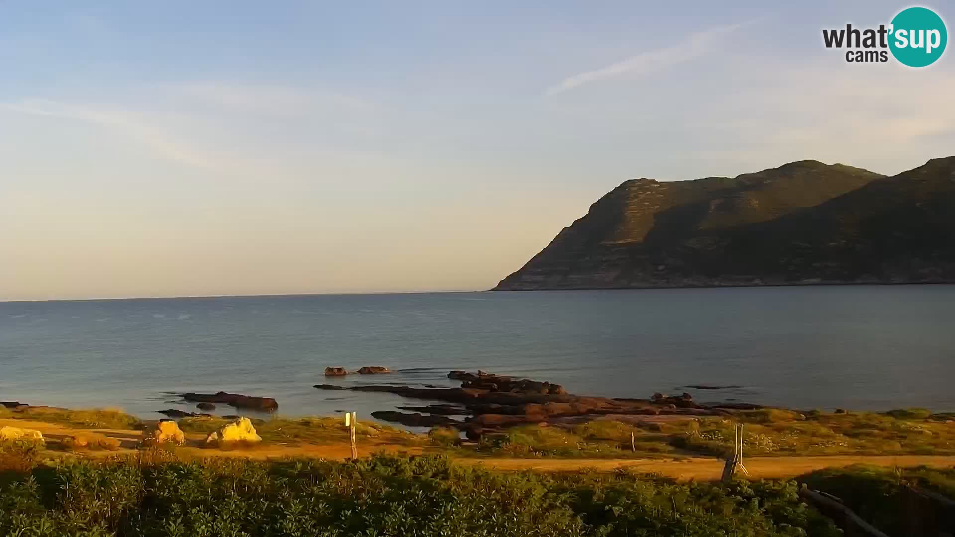 Porto Ferro webcam Sassari – Sardinia beaches Live cam