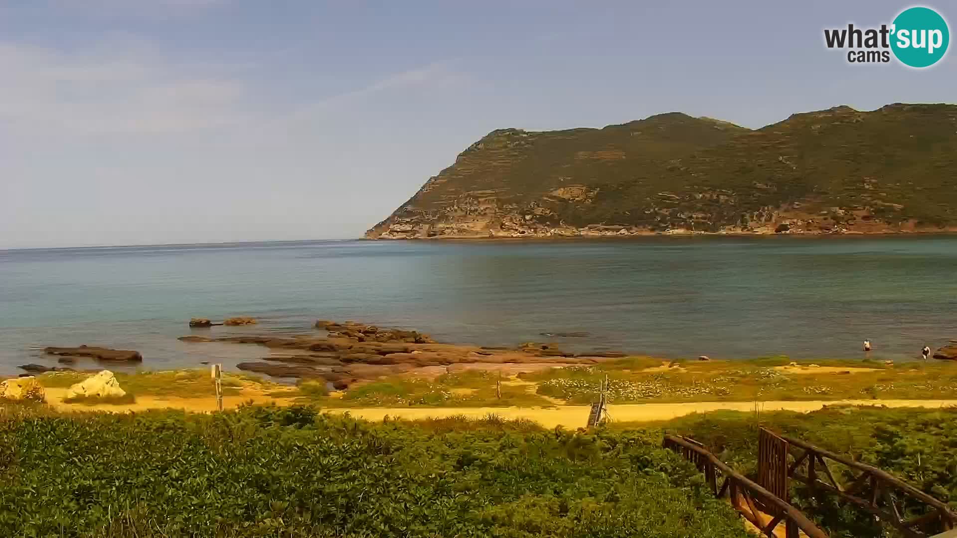 Porto Ferro webcam Sassari – Plages de Sardaigne Live cam