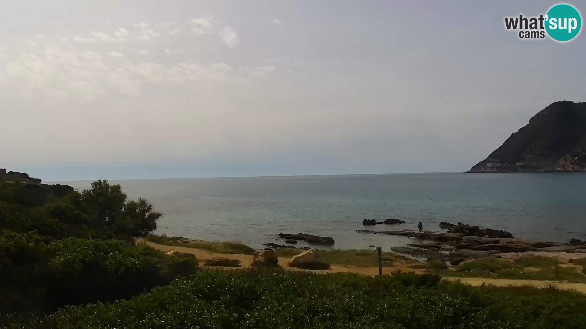 Spletna kamera Porto Ferro Sassari – plaže na Sardiniji v živo
