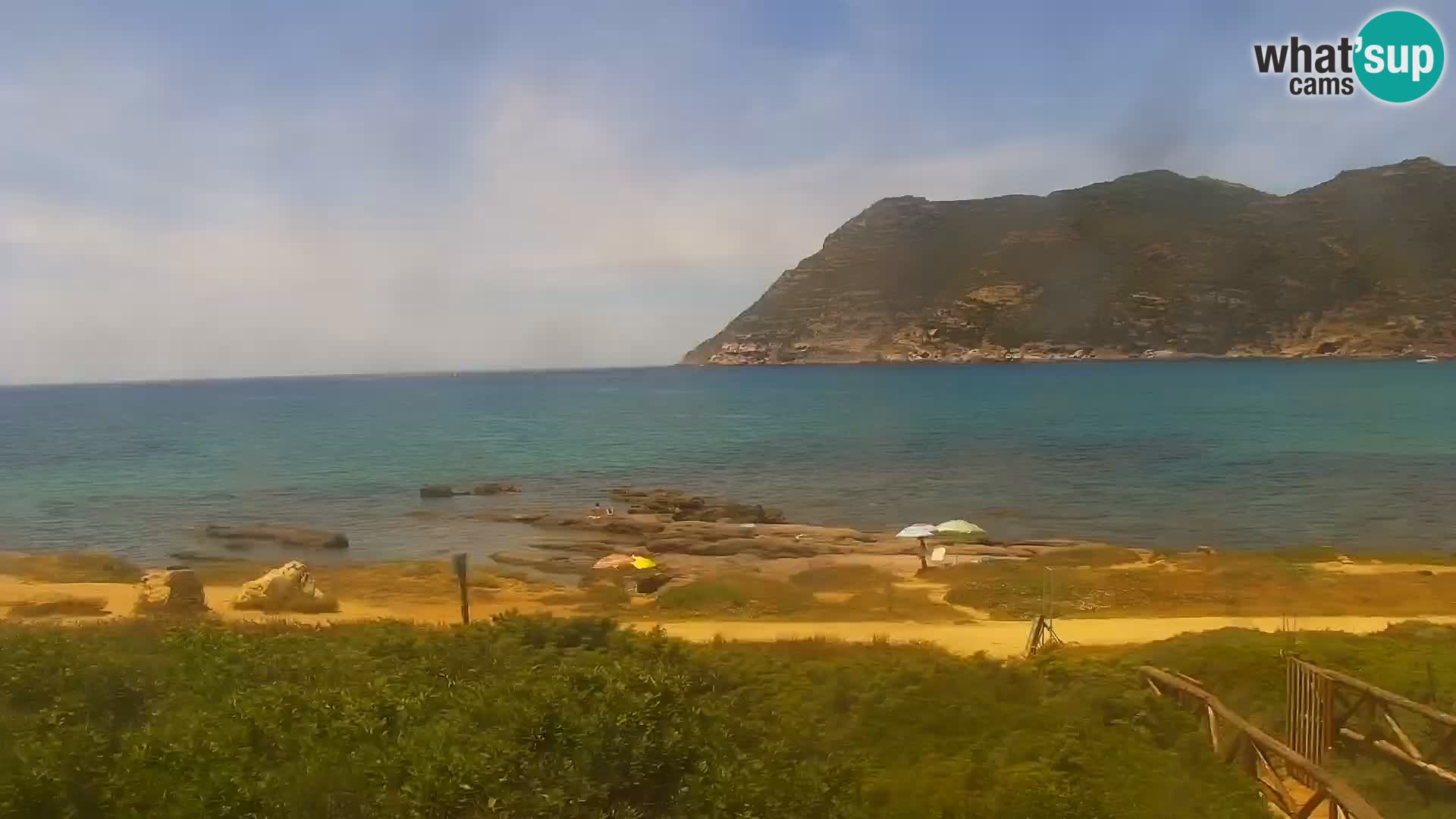 Porto Ferro webcam Sassari – Sardinia beaches Live cam