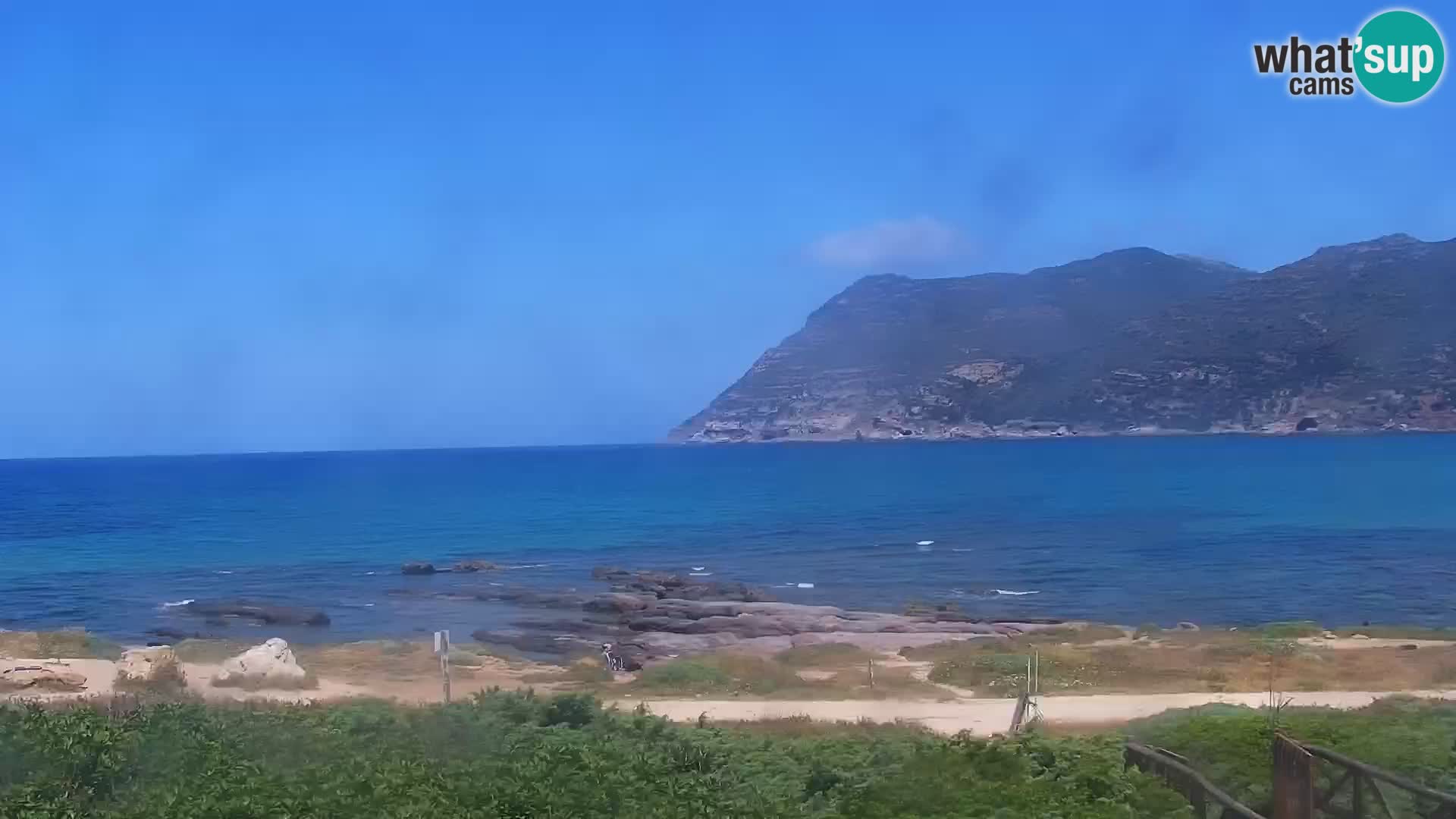 Porto Ferro webcam Sassari – Sardinia beaches Live cam
