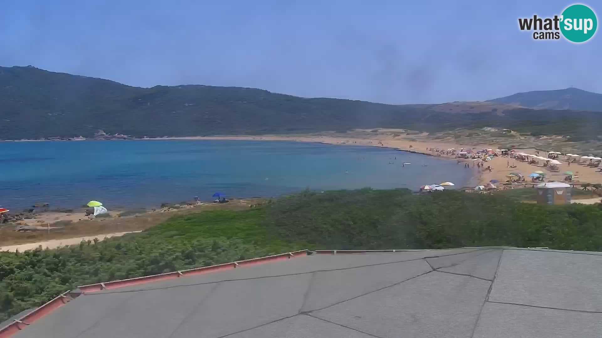Porto Ferro webcam Sassari – Sardinia beaches Live cam