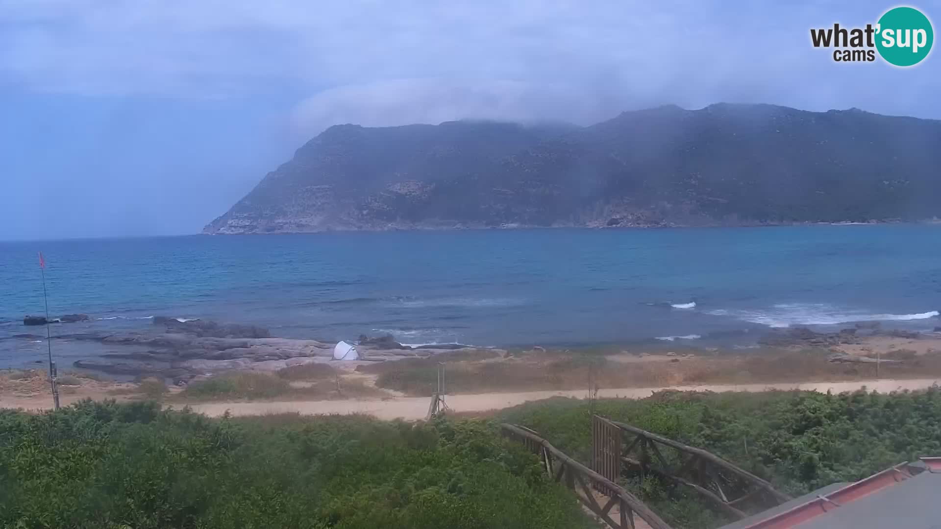 Porto Ferro webcam Sassari – Sardinia beaches Live cam