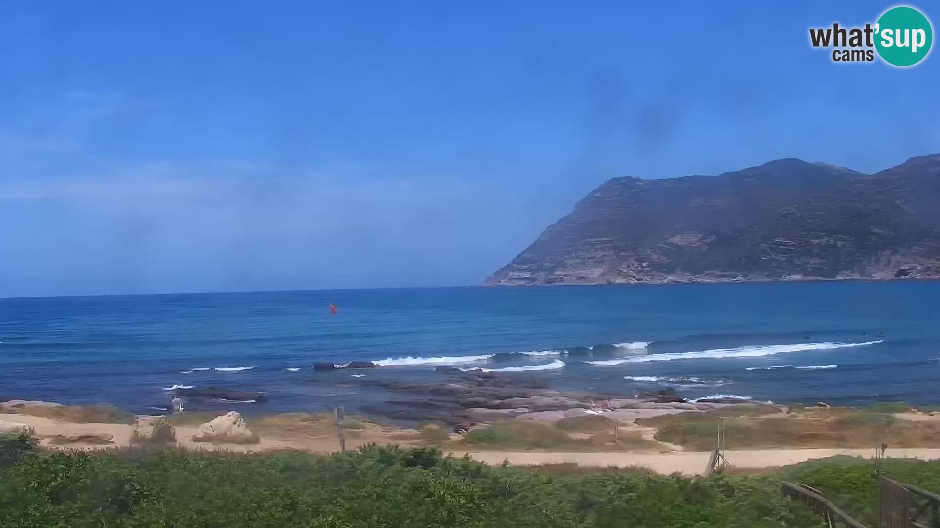 Porto Ferro webcam Sassari – Sardinia beaches Live cam