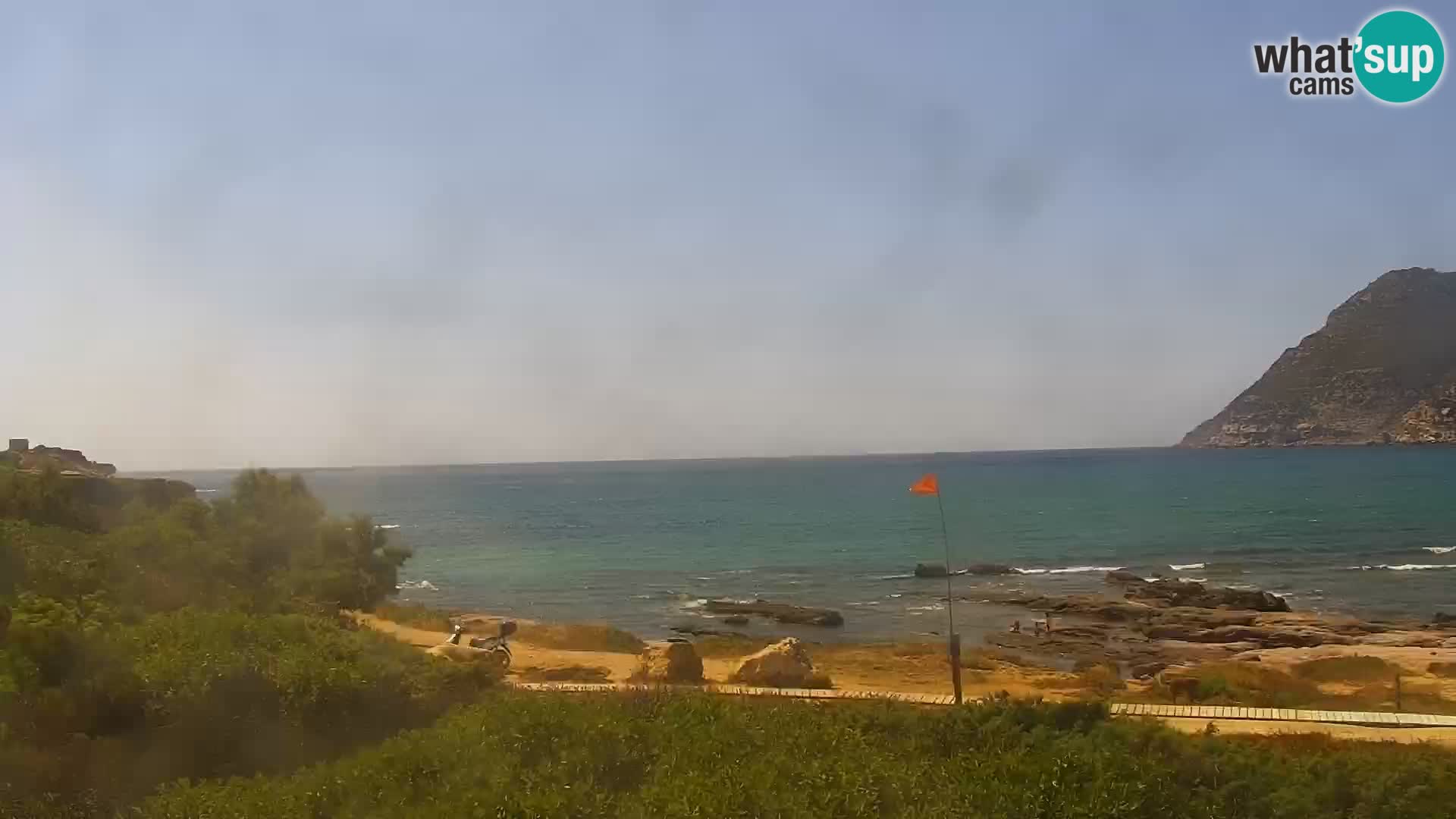 Porto Ferro webcam Sassari – Sardinia beaches Live cam
