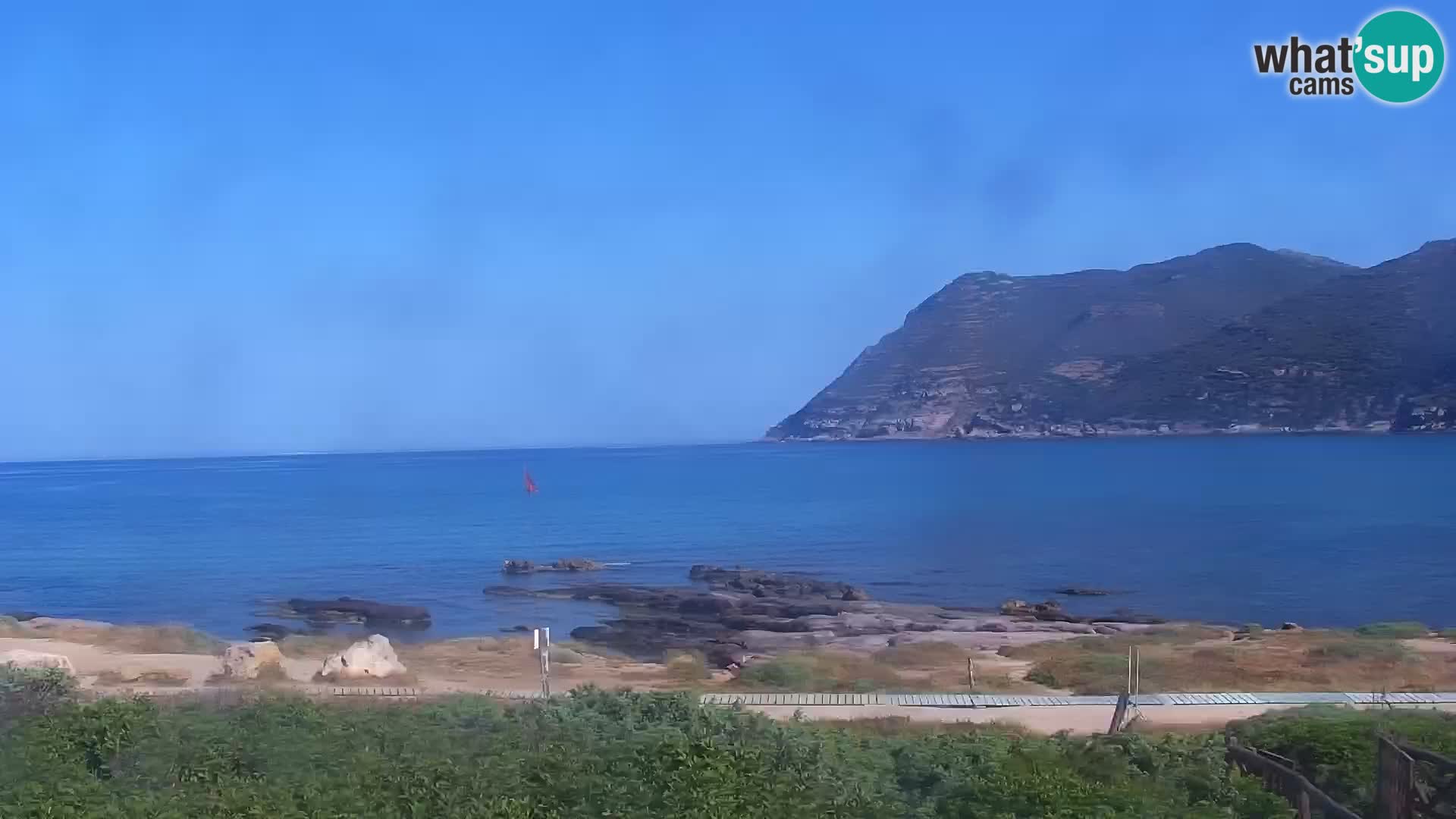 Web kamera Porto Ferro Sassari – plaže na Sardiniji u živo