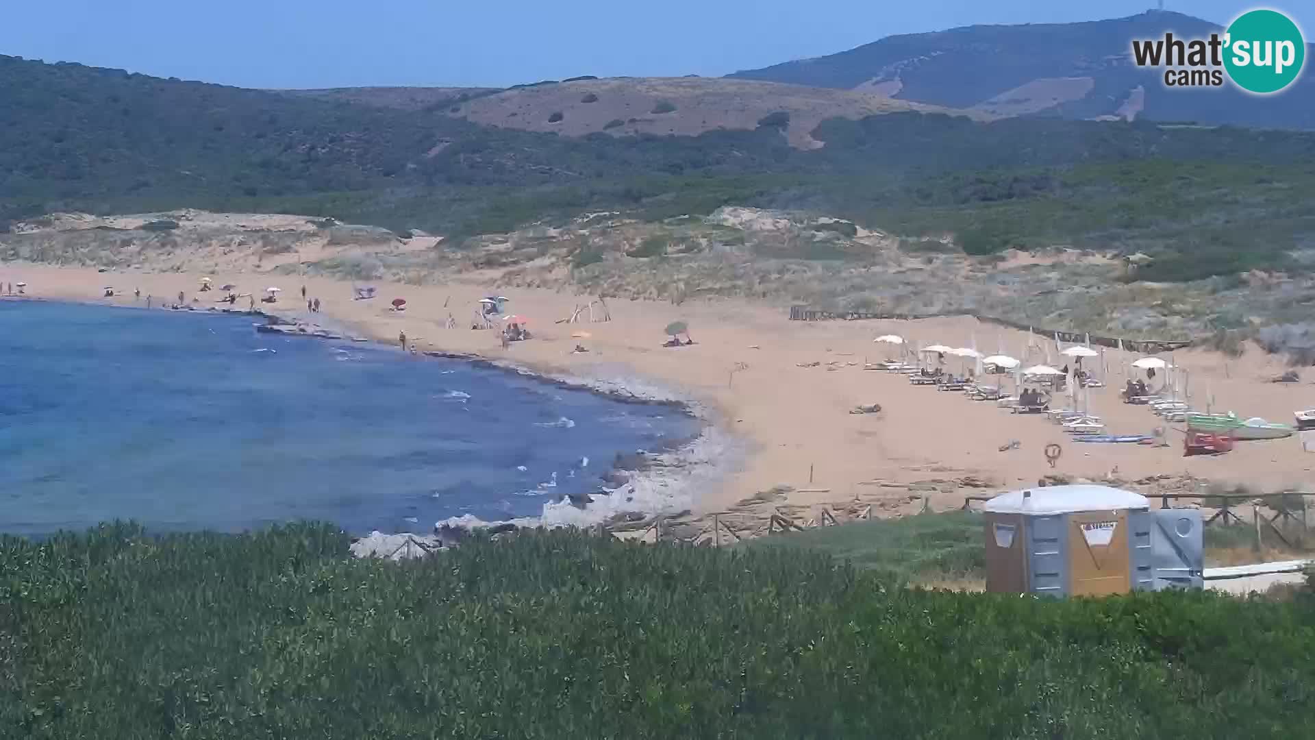 Porto Ferro webcam Sassari – Plages de Sardaigne Live cam