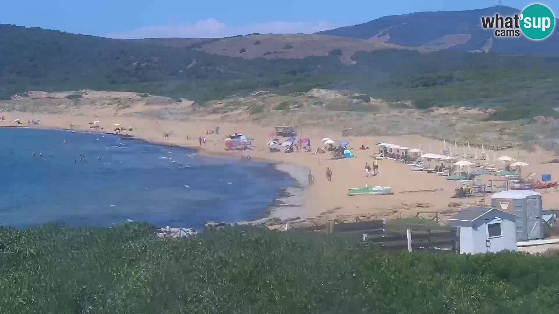 Web kamera Porto Ferro Sassari – plaže na Sardiniji u živo