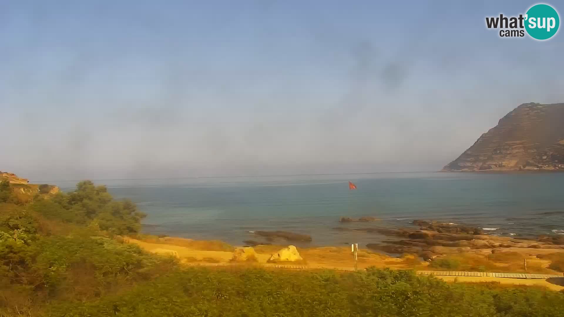 Porto Ferro webcam Sassari – Sardinia beaches Live cam