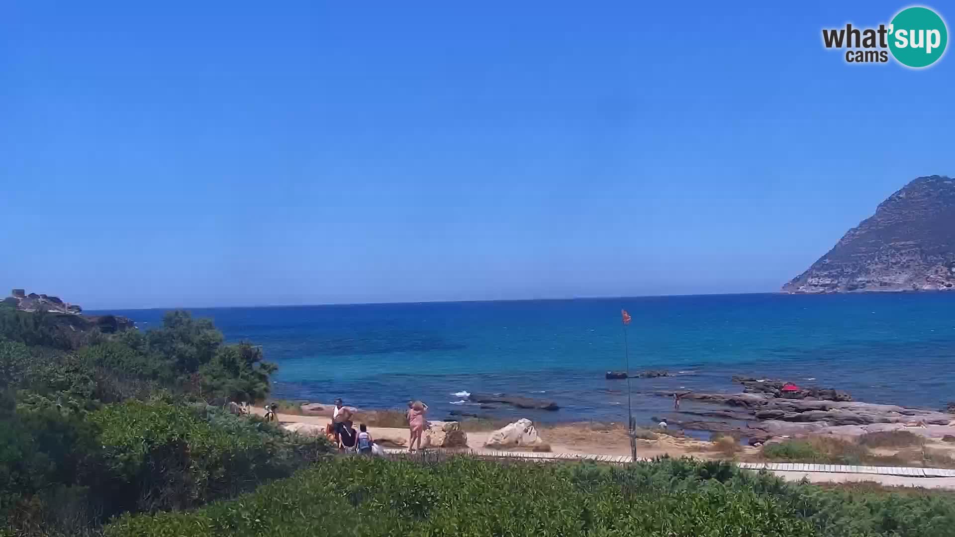 Porto Ferro webcam Sassari – Plages de Sardaigne Live cam