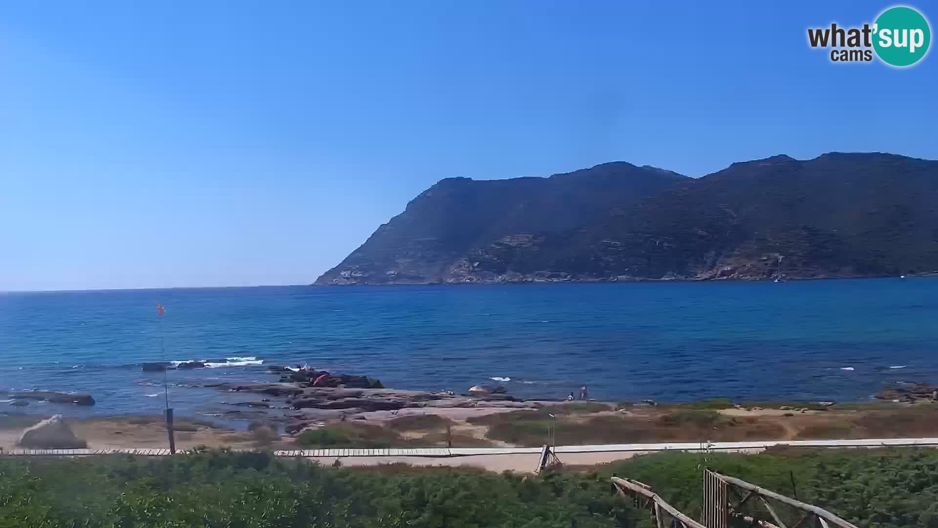 Porto Ferro webcam Sassari – Sardinia beaches Live cam