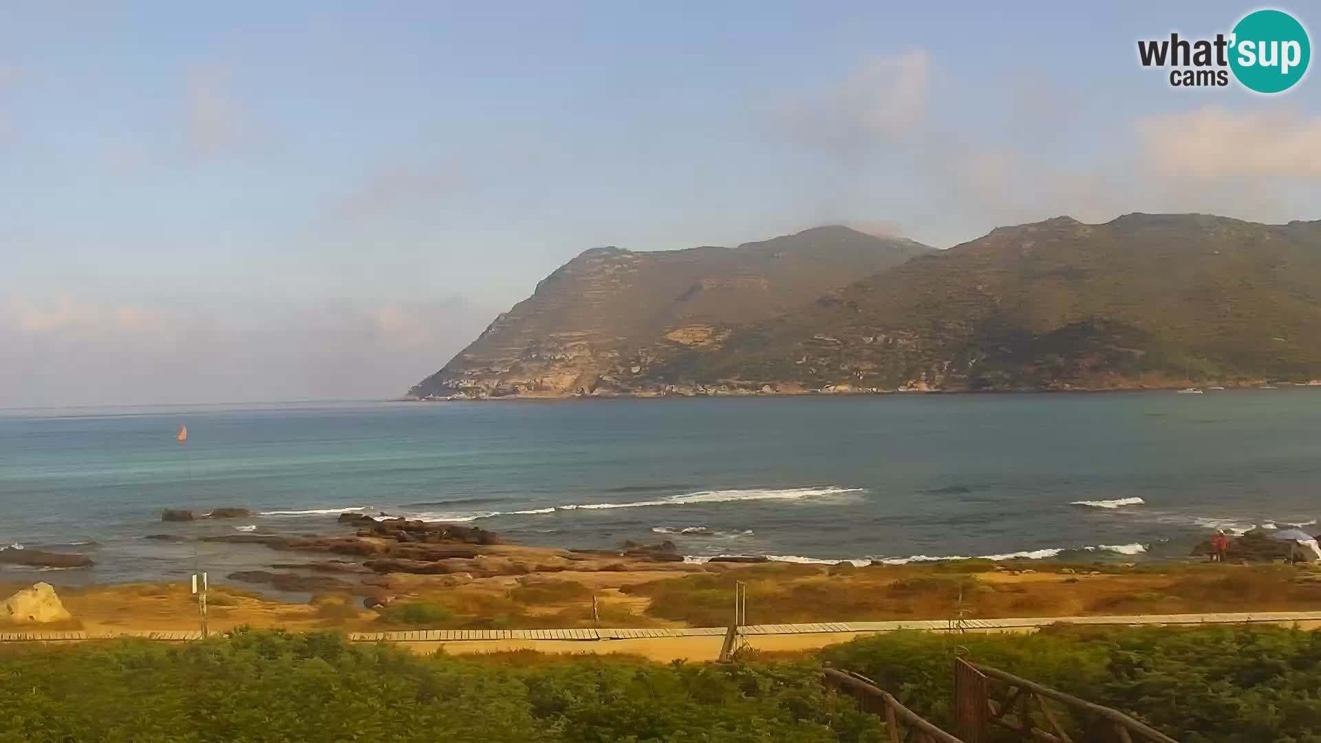 Porto Ferro webcam Sassari – Plages de Sardaigne Live cam