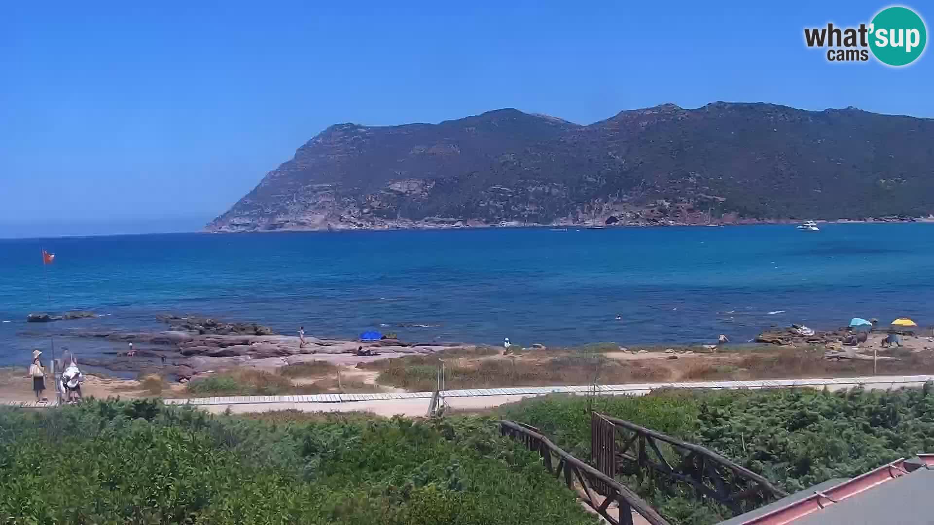 Porto Ferro webcam Sassari – Sardinia beaches Live cam