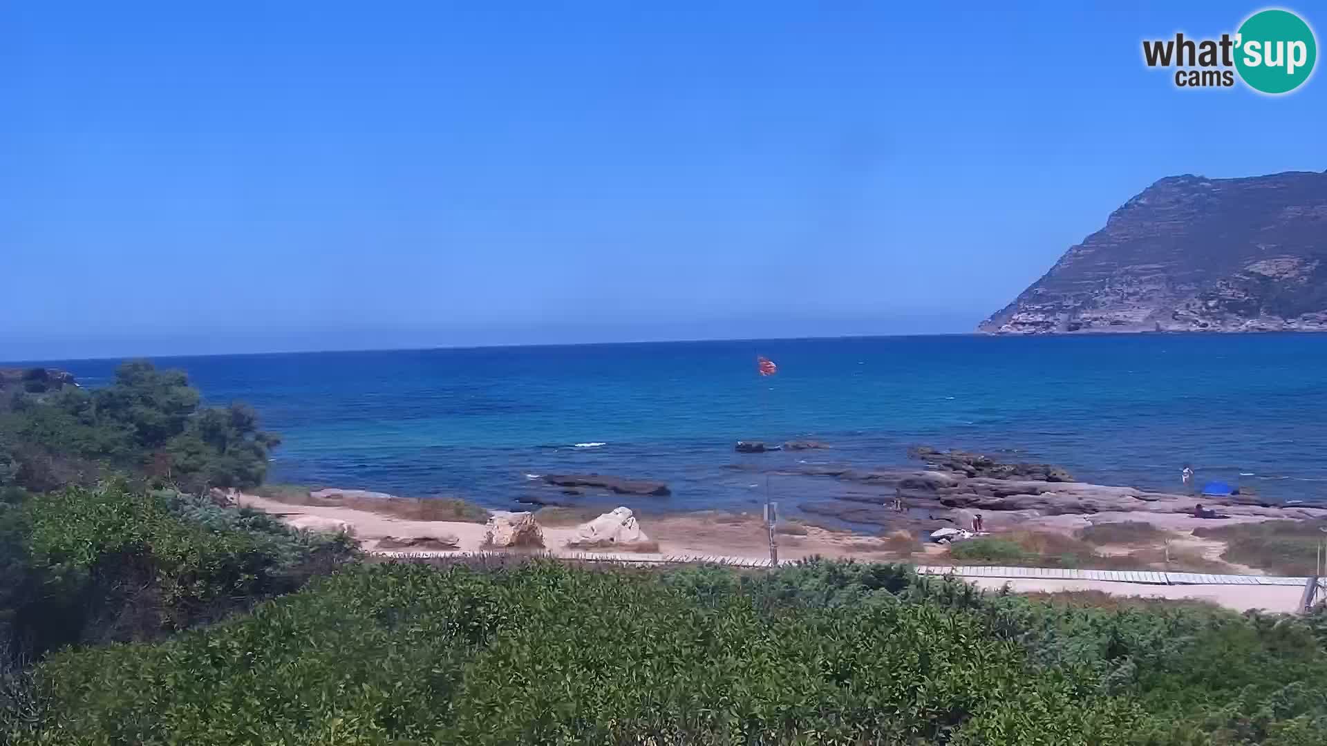 Porto Ferro webcam Sassari – Sardinia beaches Live cam