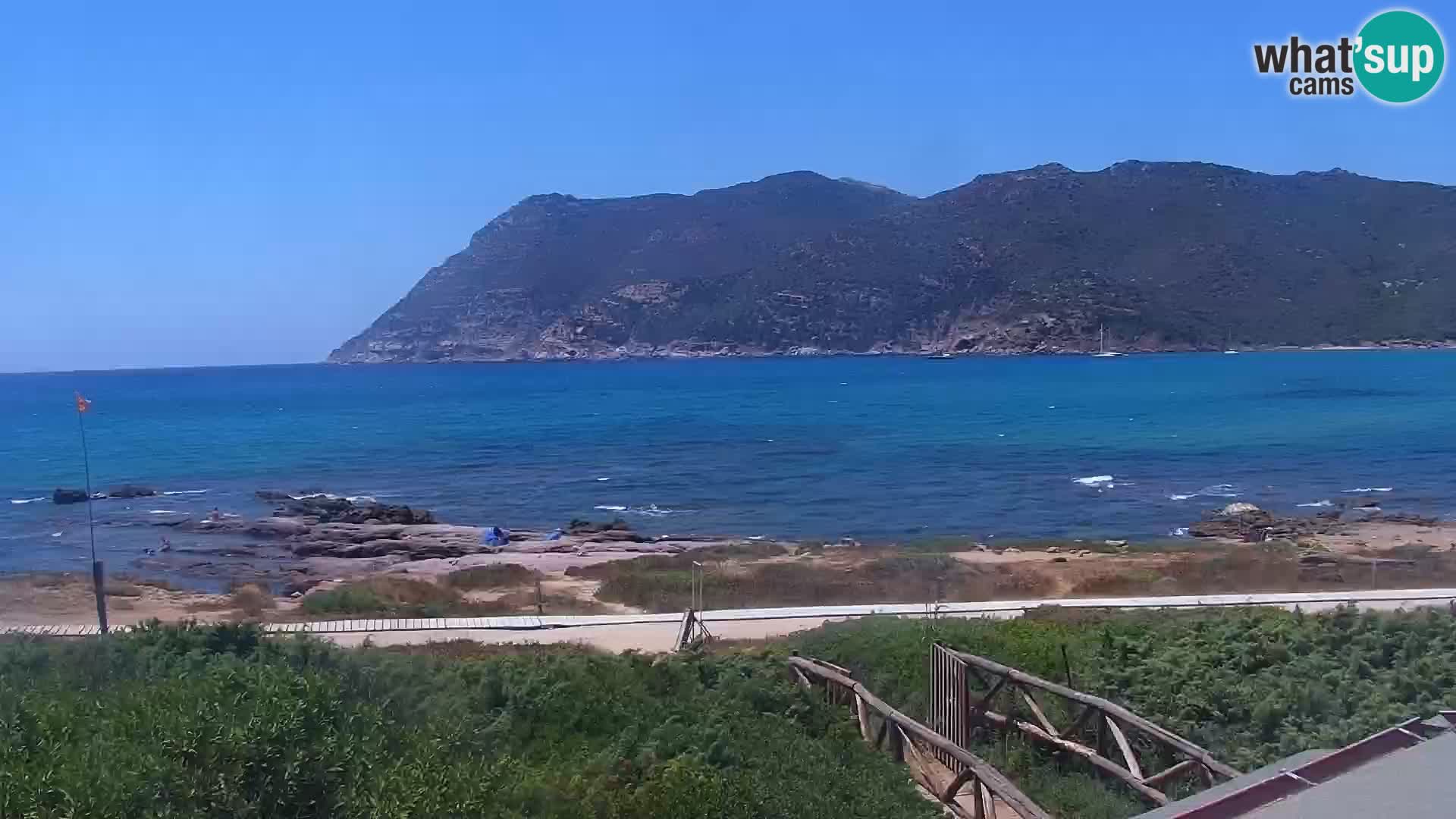 Spletna kamera Porto Ferro Sassari – plaže na Sardiniji v živo