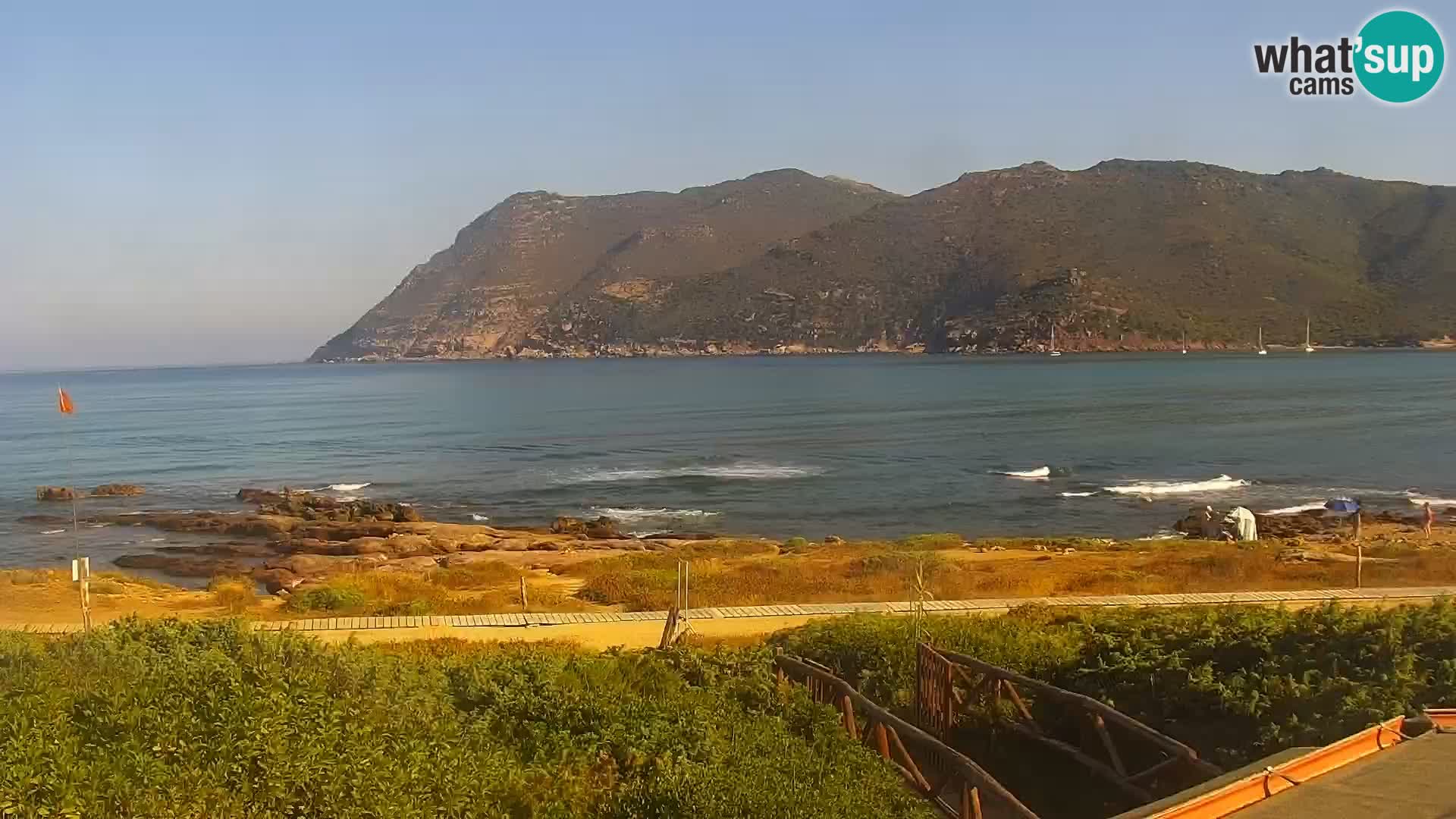 Porto Ferro webcam Sassari – Sardinia beaches Live cam