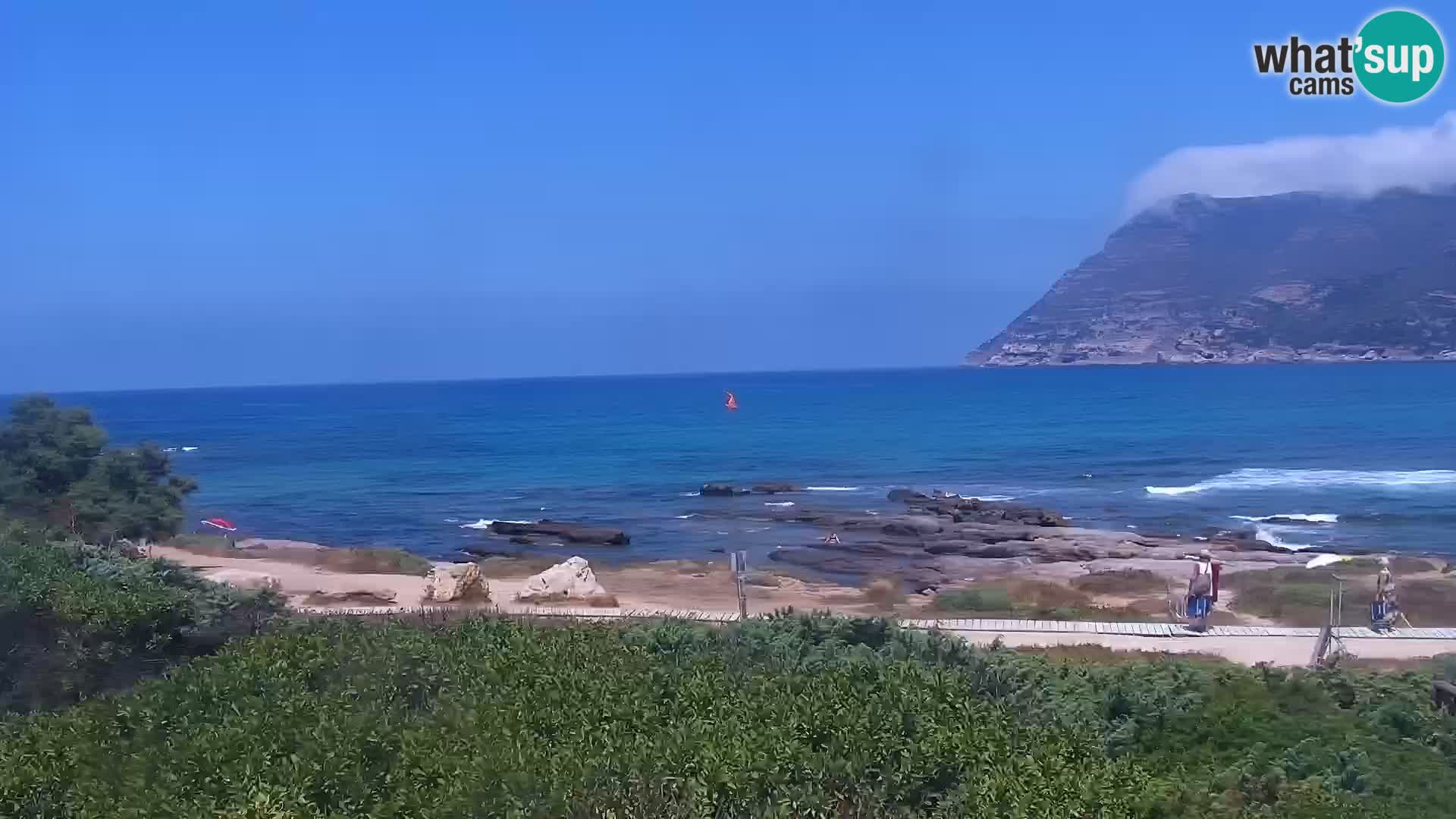 Spletna kamera Porto Ferro Sassari – plaže na Sardiniji v živo