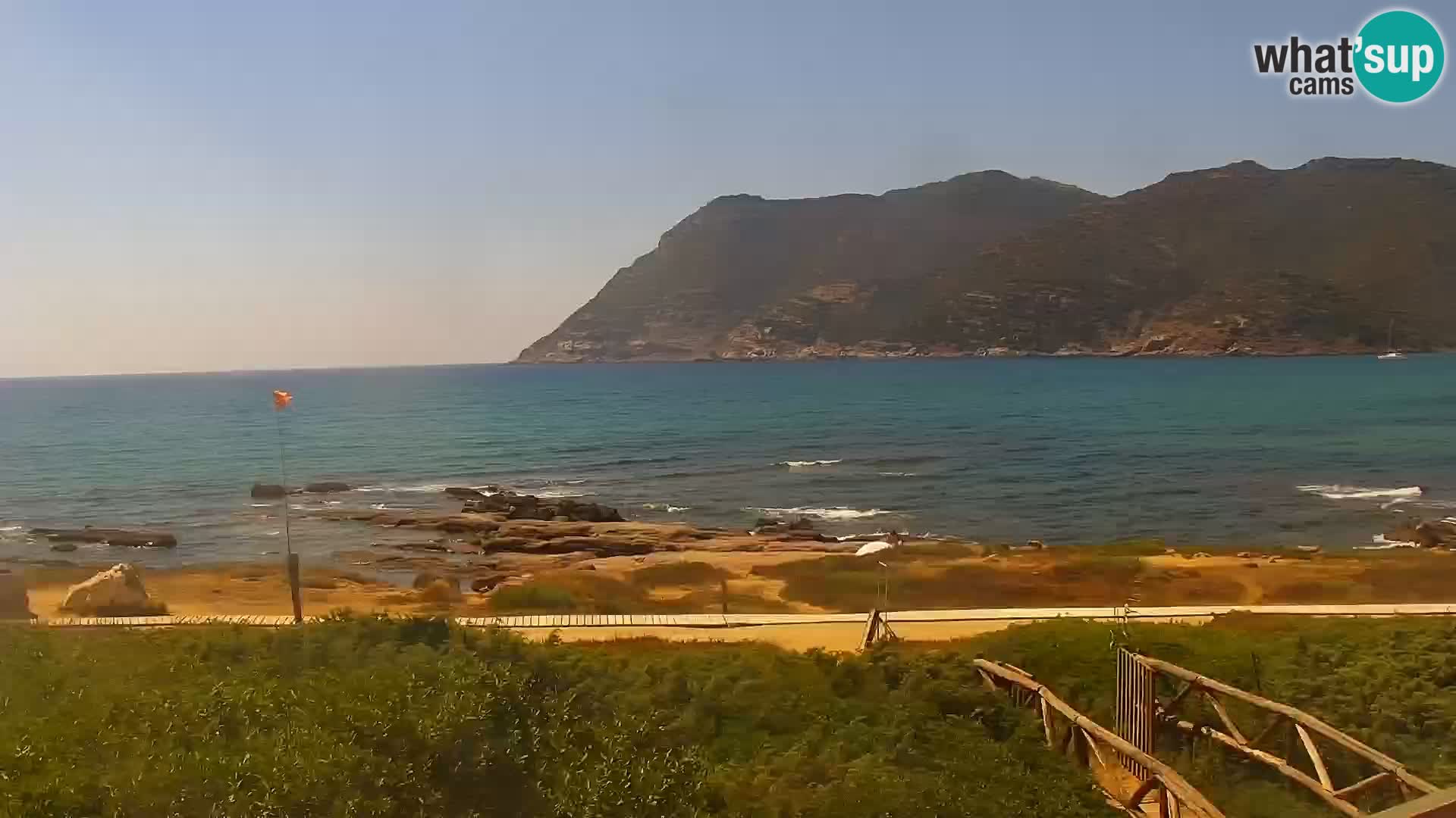 Porto Ferro webcam Sassari – Sardinia beaches Live cam