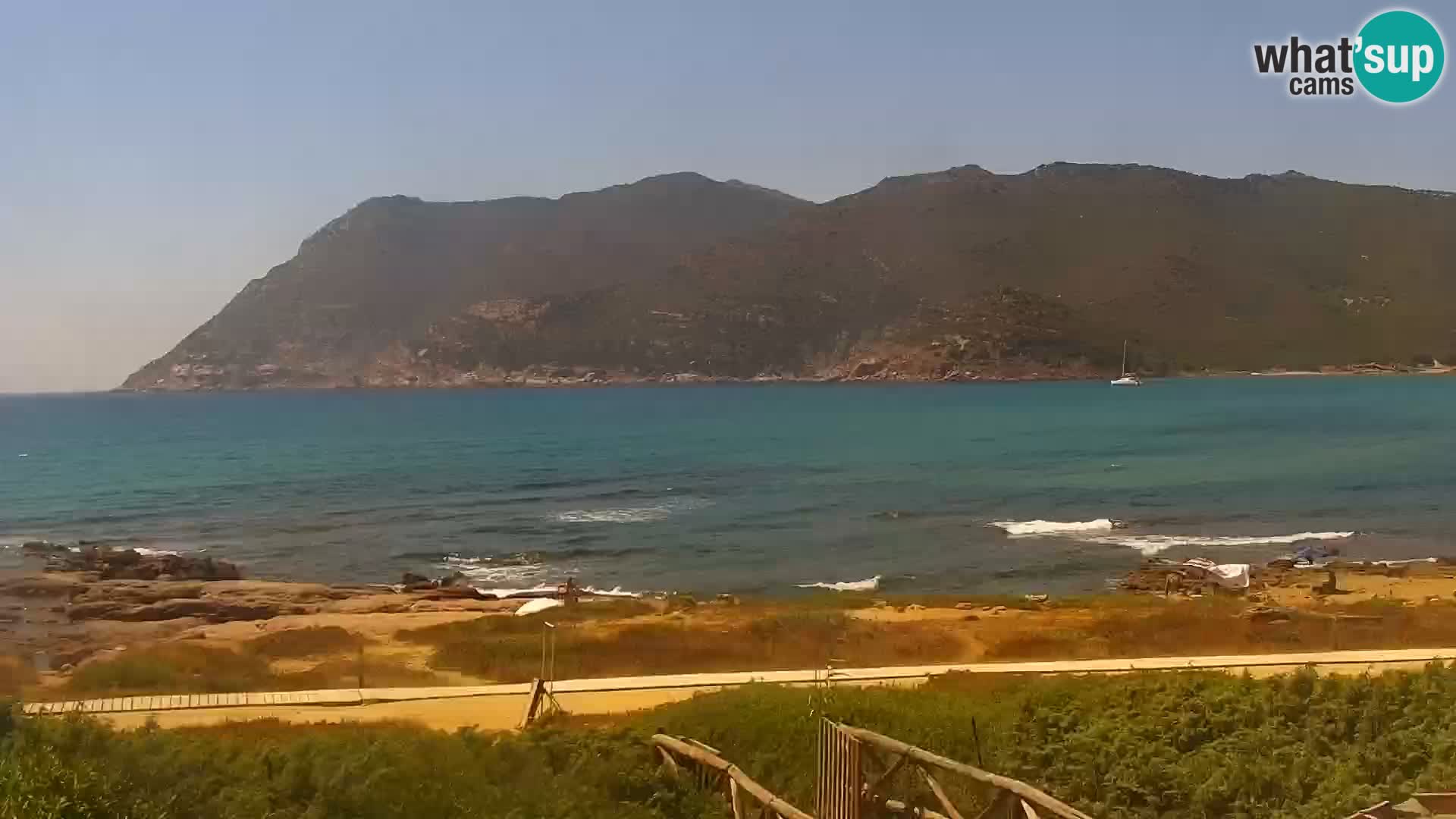 Porto Ferro webcam Sassari – Plages de Sardaigne Live cam