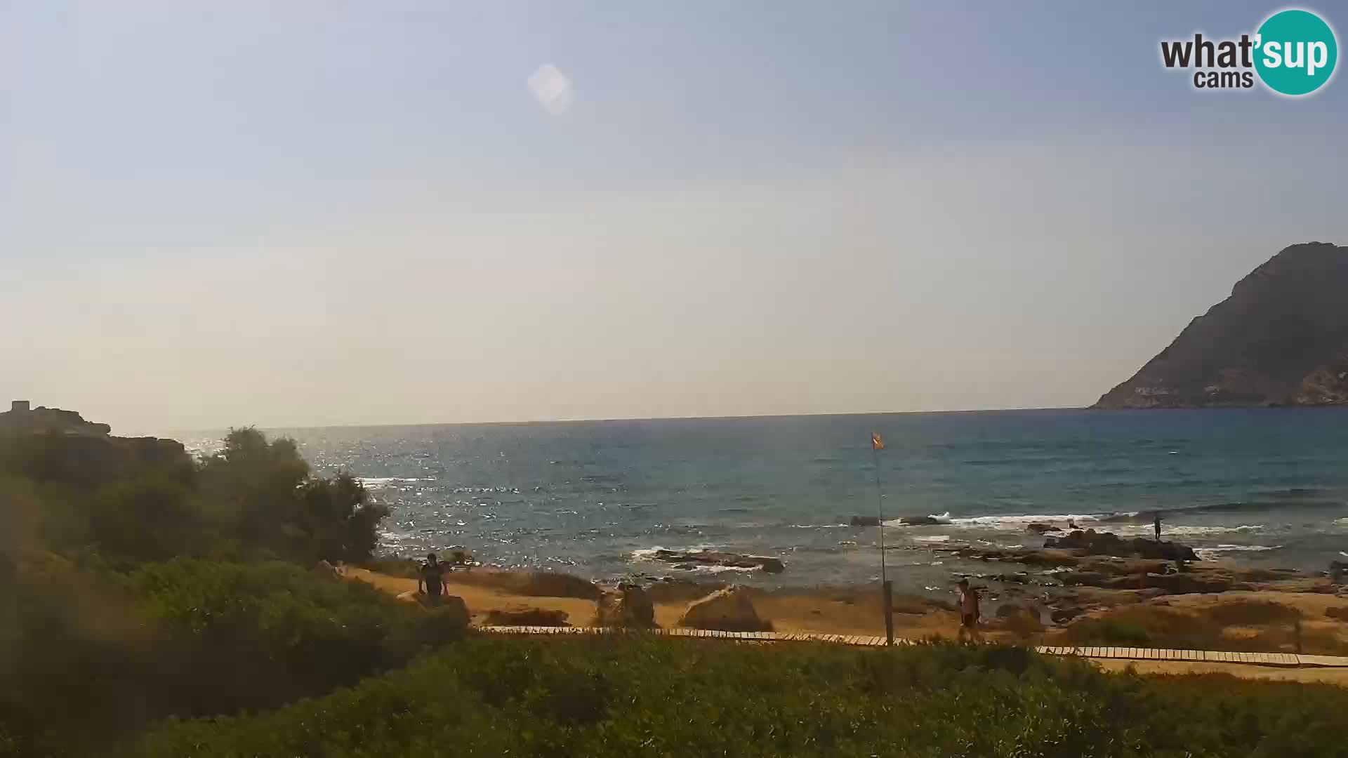 Porto Ferro webcam Sassari – Sardinia beaches Live cam